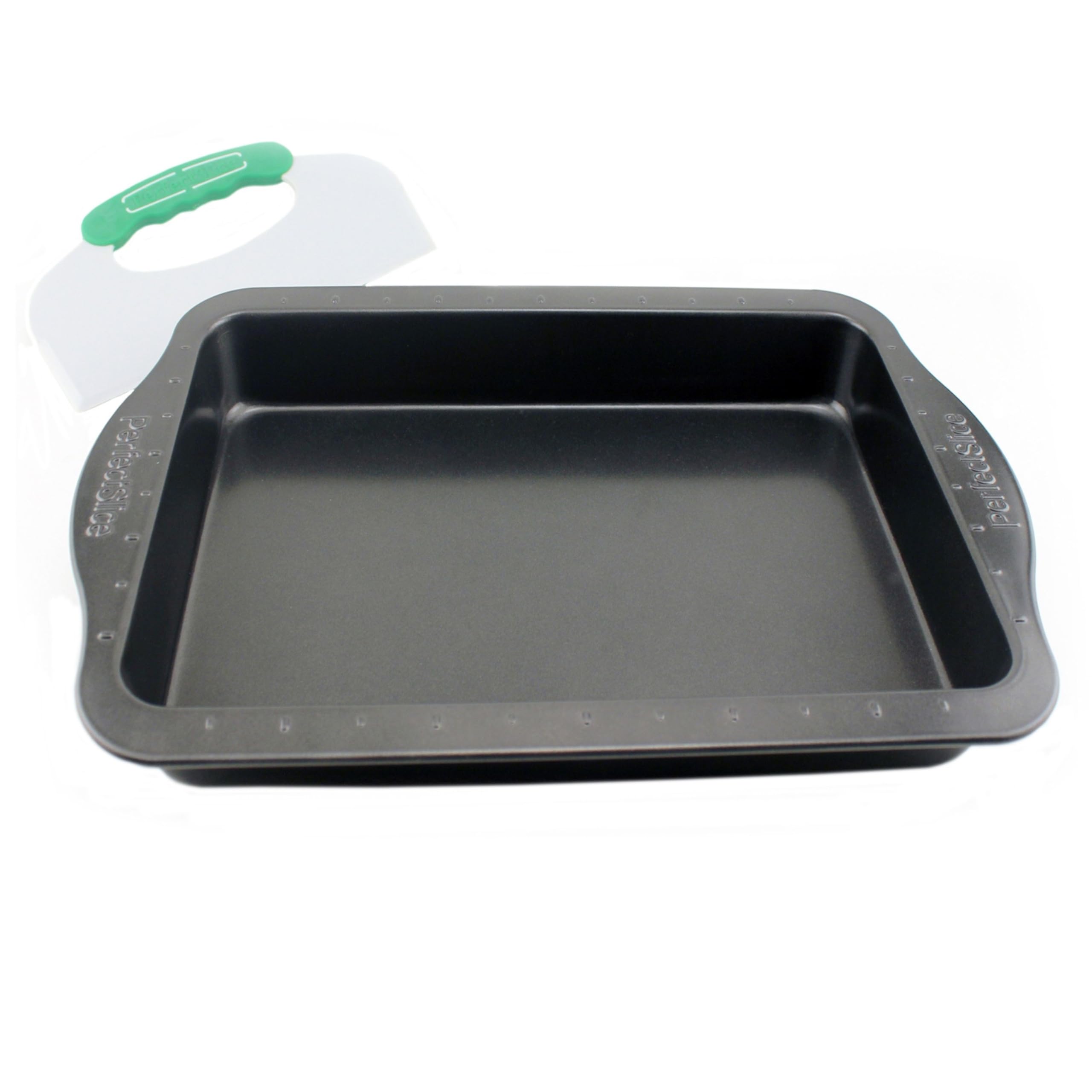 Berghoff Perfect Slice 9'' X 13' Inch Cake Pan With Cover And Perfect Slicing Tool. Creates Perfect Portions Of Your Baking And