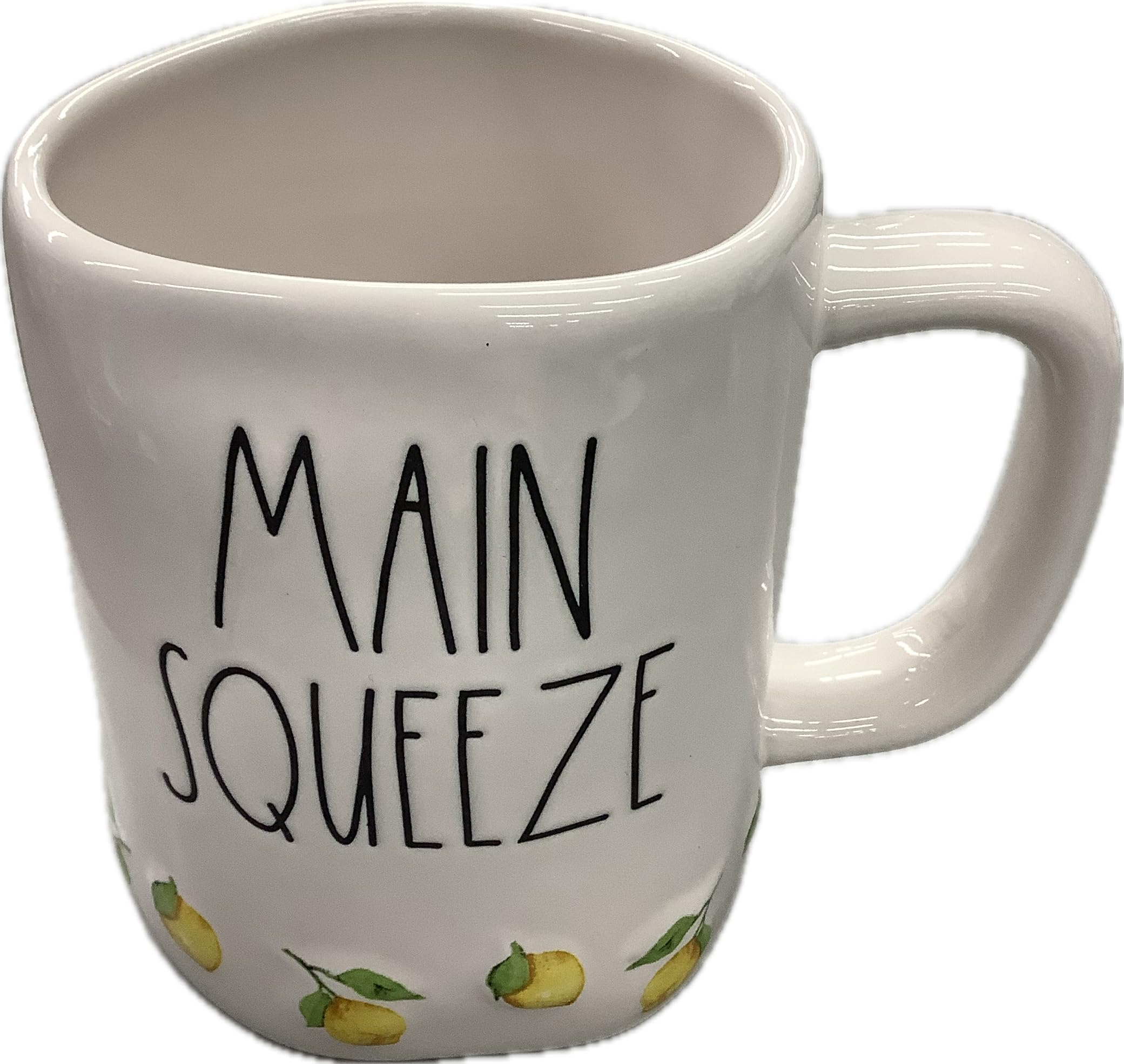 Rae Dunn by Magenta Ceramic Coffee Tea Mug  Main Squeeze (Lemons)