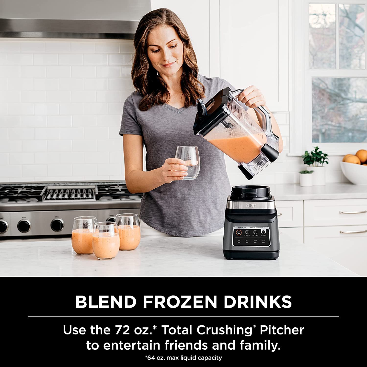 Ninja Bn751 Professional Plus Duo Blender, 1400 Peak Watts, 3 Auto-Iq Programs For Smoothies, Frozen Drinks & Nutrient Extractio