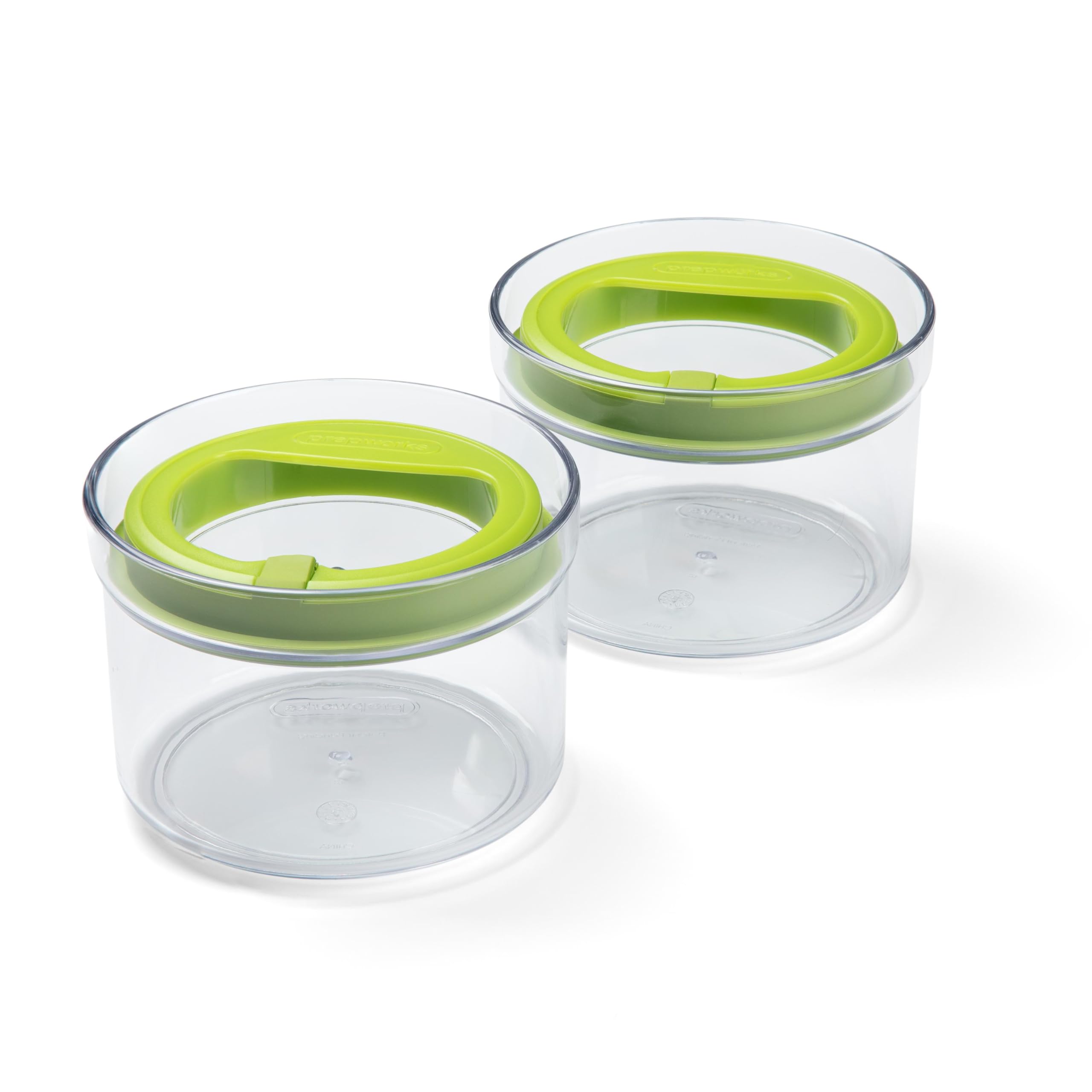 Progressive ProKeeper Fresh Guacamole Storage Container, Fresh Press Lid to Prevent Browning, 1 Cup Capacity, Set of 2