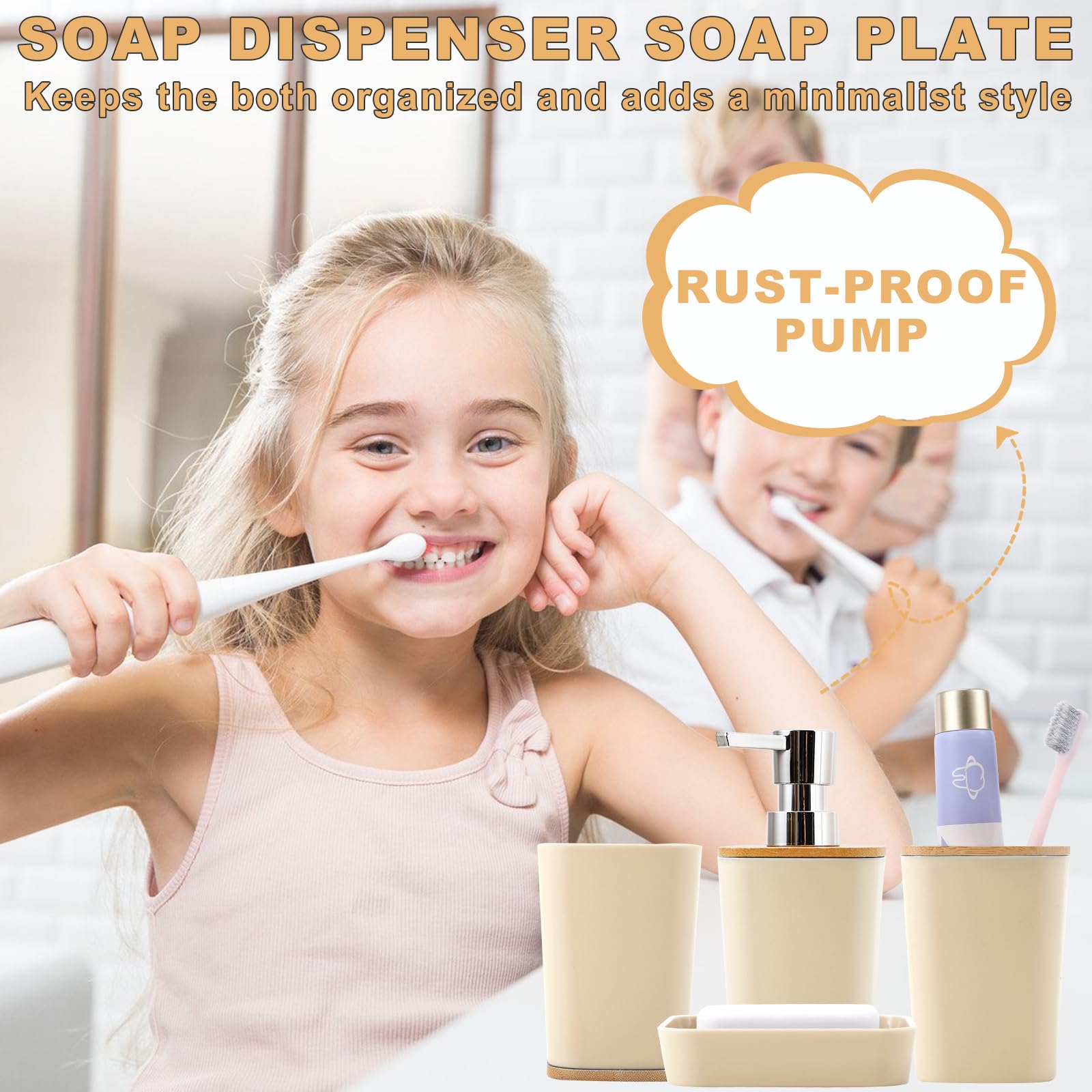 Beige Bathroom Accessories Set With Glitter Shower Curtain And Rugs,Bathroom Sets With Extra Soft And Absorbent Bath Rugs Sequin