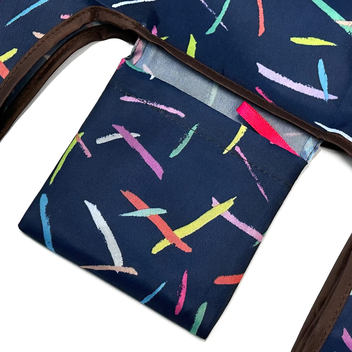 Wrapables Jolibag Collection Reusable Shopping Bag (Set Of 2), Confetti