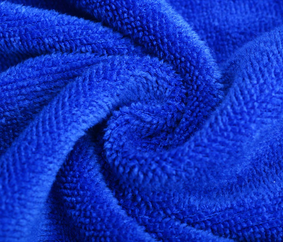 Hopeshine Microfiber Sports Towel Fast Drying Gym Towels 3-Pack 16Inch X 32Inch (Dark Blue 3-Pack)