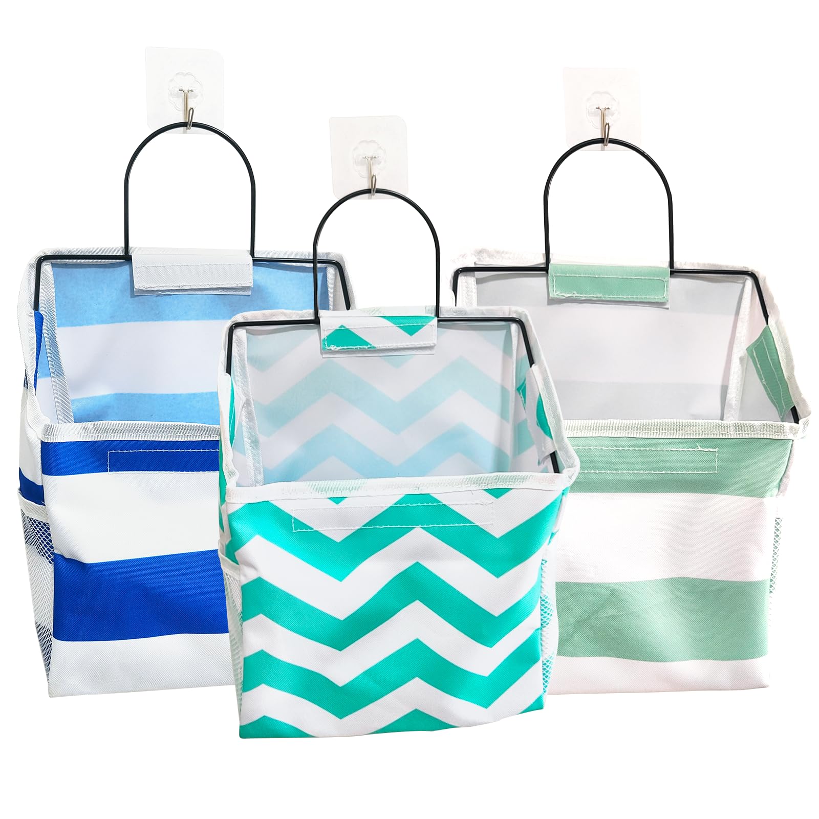 Ruipbote Wall-Hanging Storage Bags, Desktop Organizer Basket Cotton Linen Hanging Storage Basket For Kitchen,Bderoom,Living Room