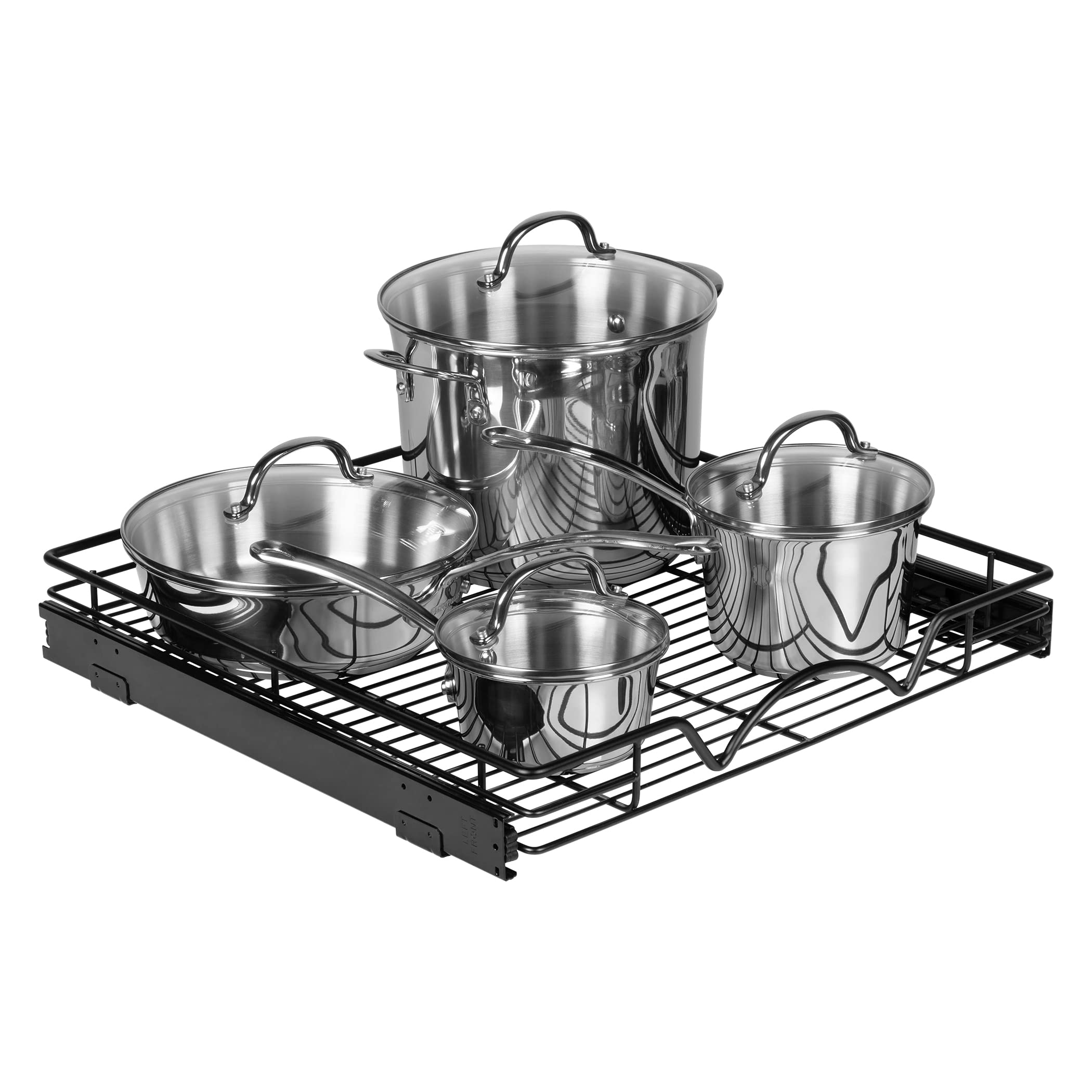 Holdn Storage Pull Out Cabinet Organizer, Heavy Duty Caddy W/Lifetime Limited Warranty -22   W X 21   D - Requires At Least 23-1