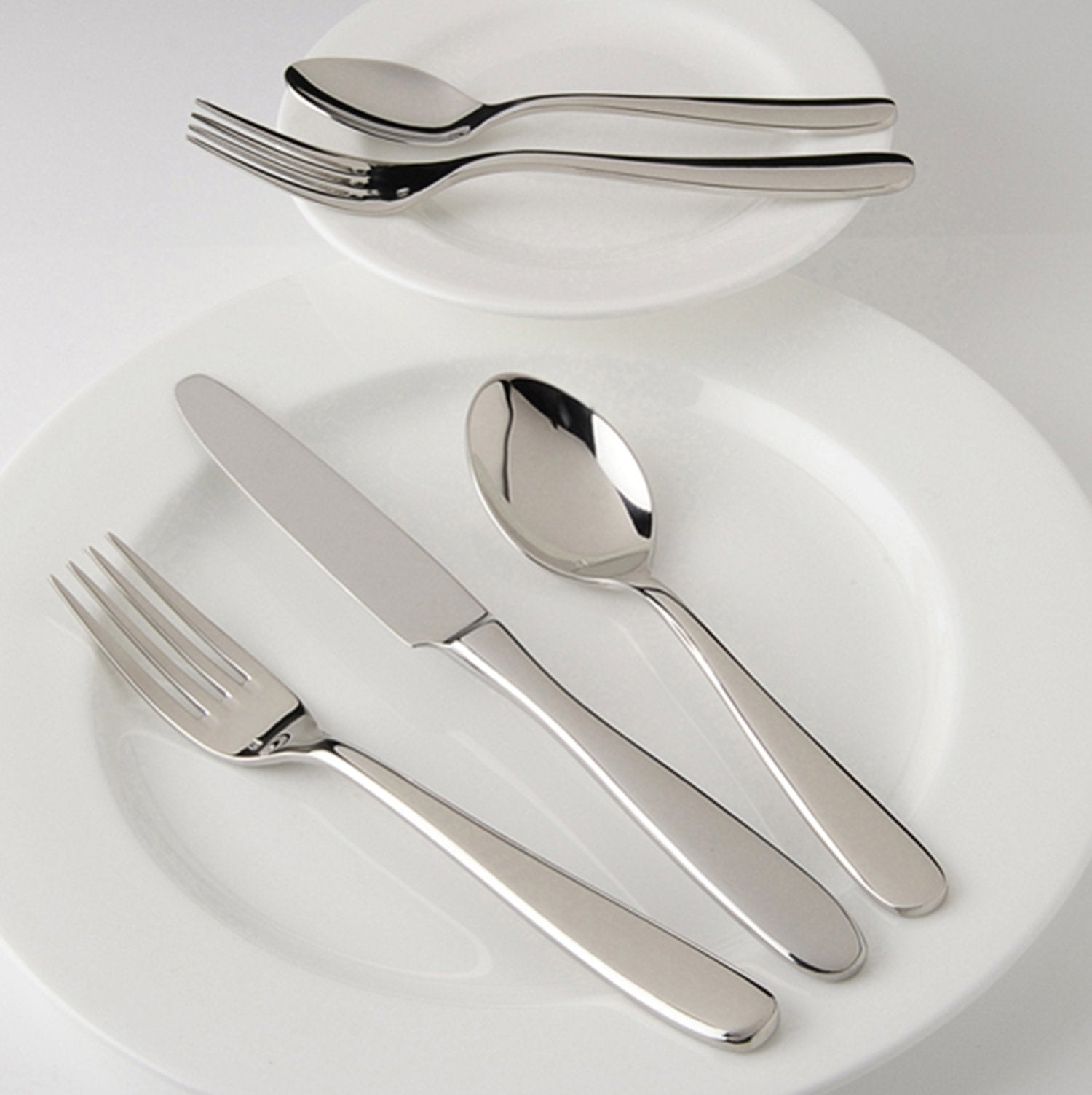 Fortessa Grand City 18/10 Stainless Steel Flatware Bouillon Spoon, Set Of 12