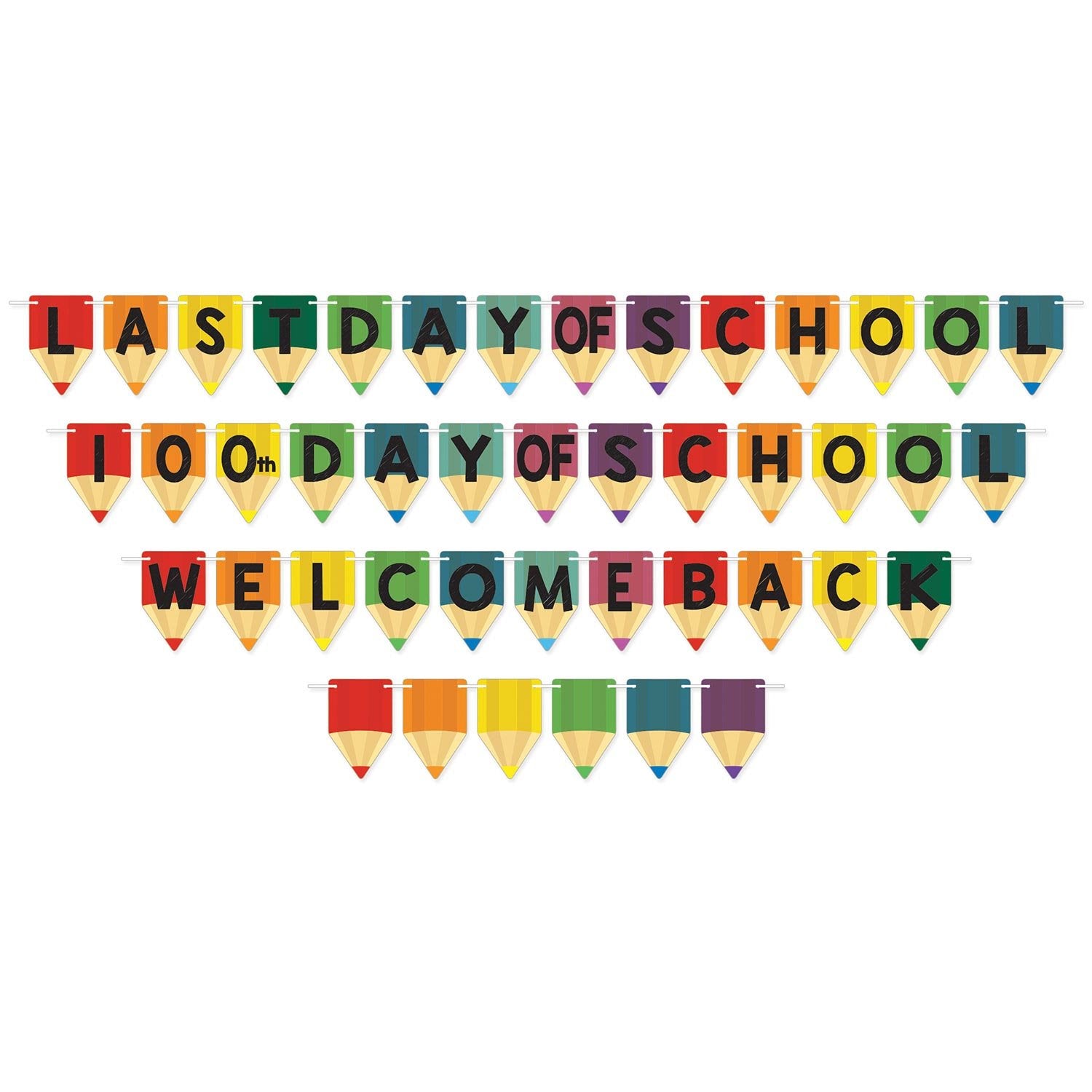 Beistle School Days Streamer Set