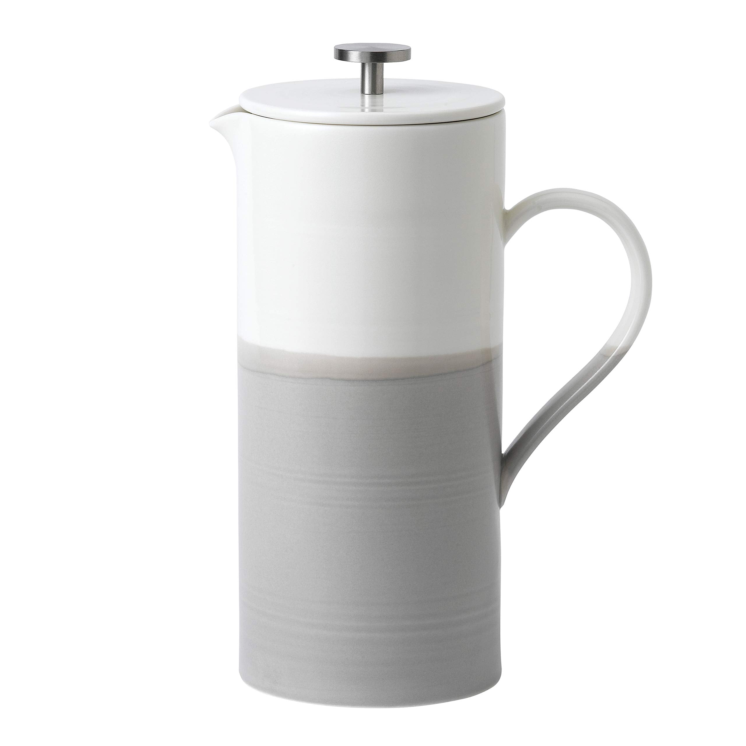 Royal Doulton Coffee Studio French Press, Grey, 50 oz
