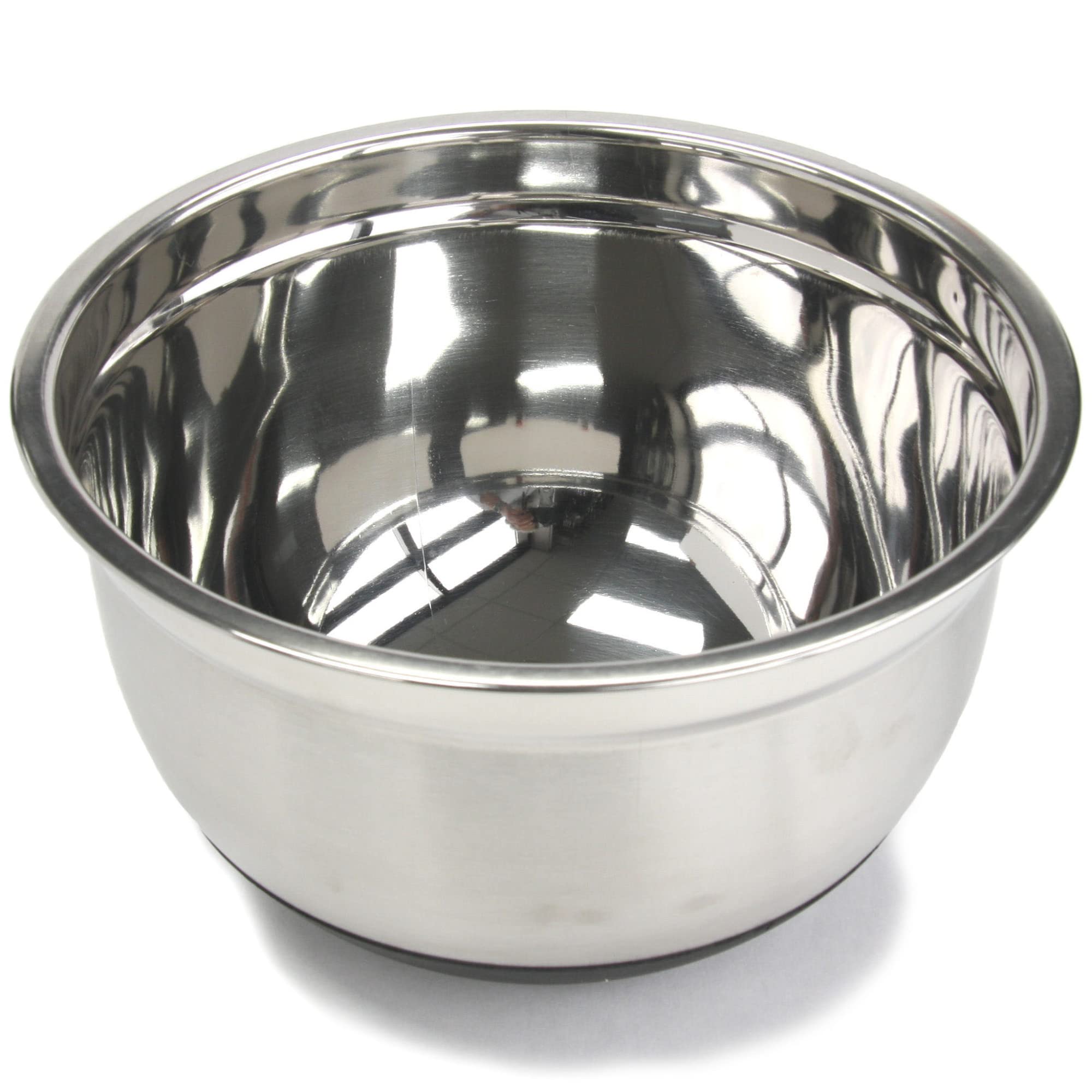 Chef Craft Select Mixing Bowl, 5 Quart, Stainless Steel