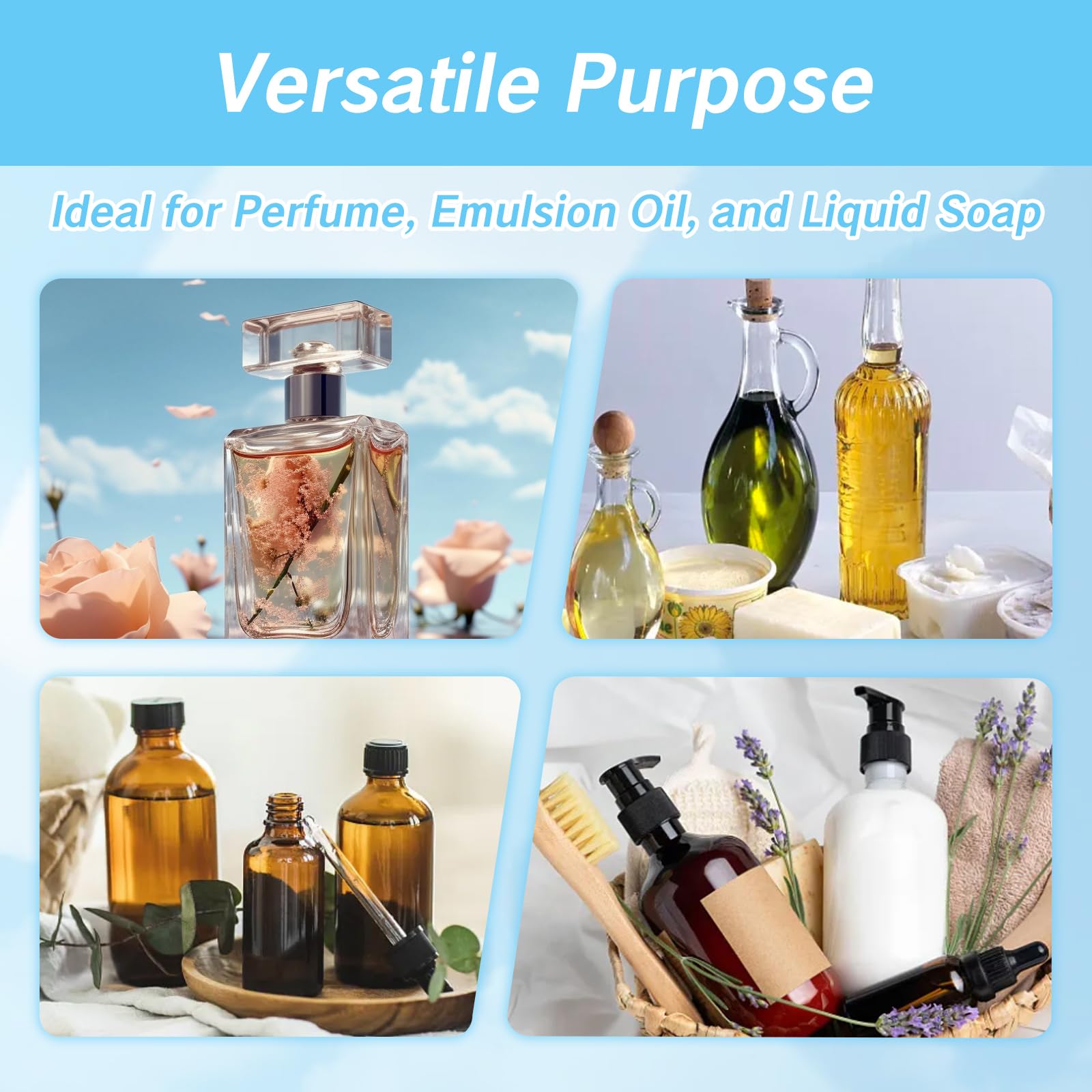 Yafiygi 13Pcs Perfume Dispenser Tool - Replacement Pump, Funnel, Pipettes & Dropper For Travel Refillable Atomizer Bottle
