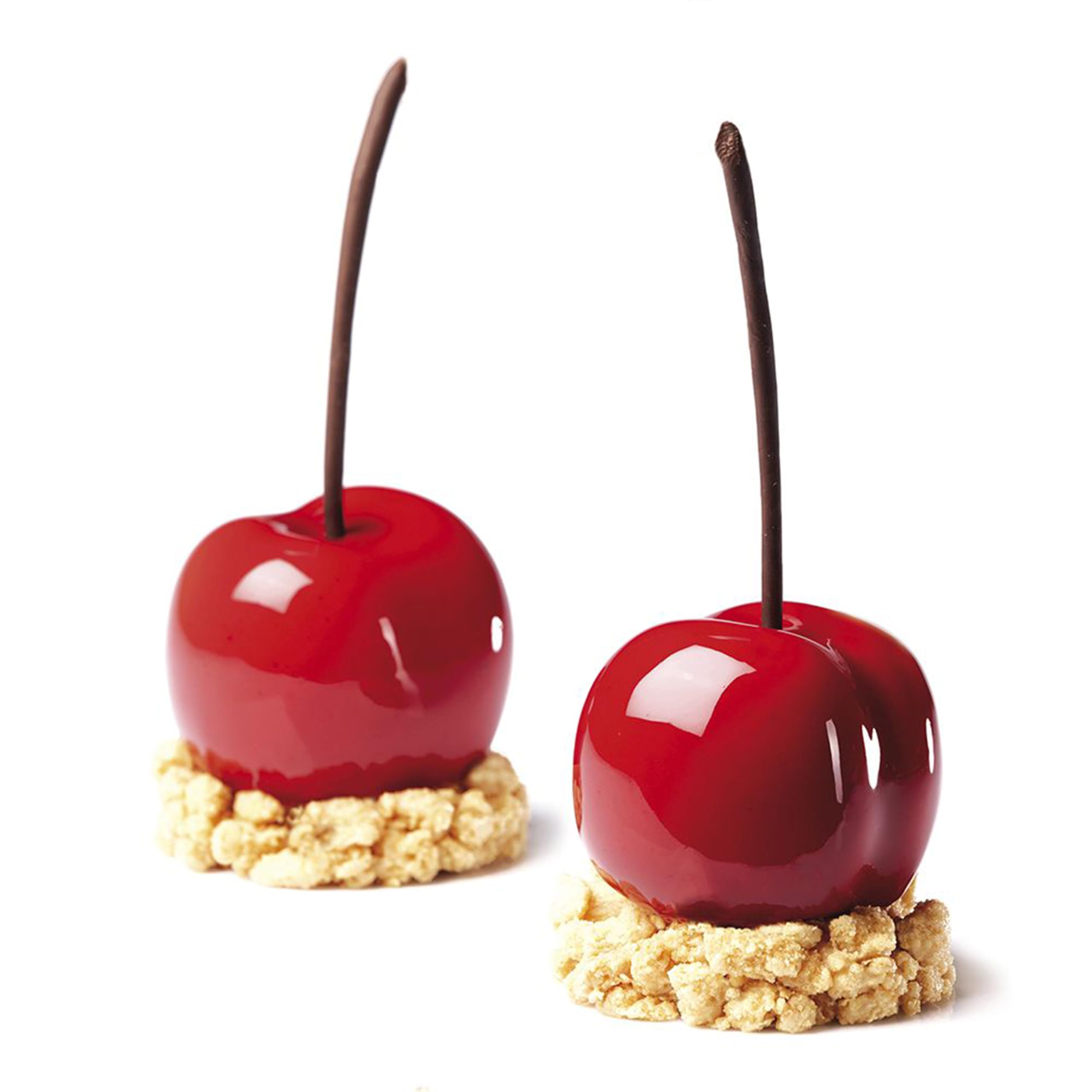 Pavoni Italia Px4331 Pavoflex Cherry & Peach Platinum Silicone Mold, 3D Silicone Mold, Pastry Supplies, Chocolate Mold, Candy Mo