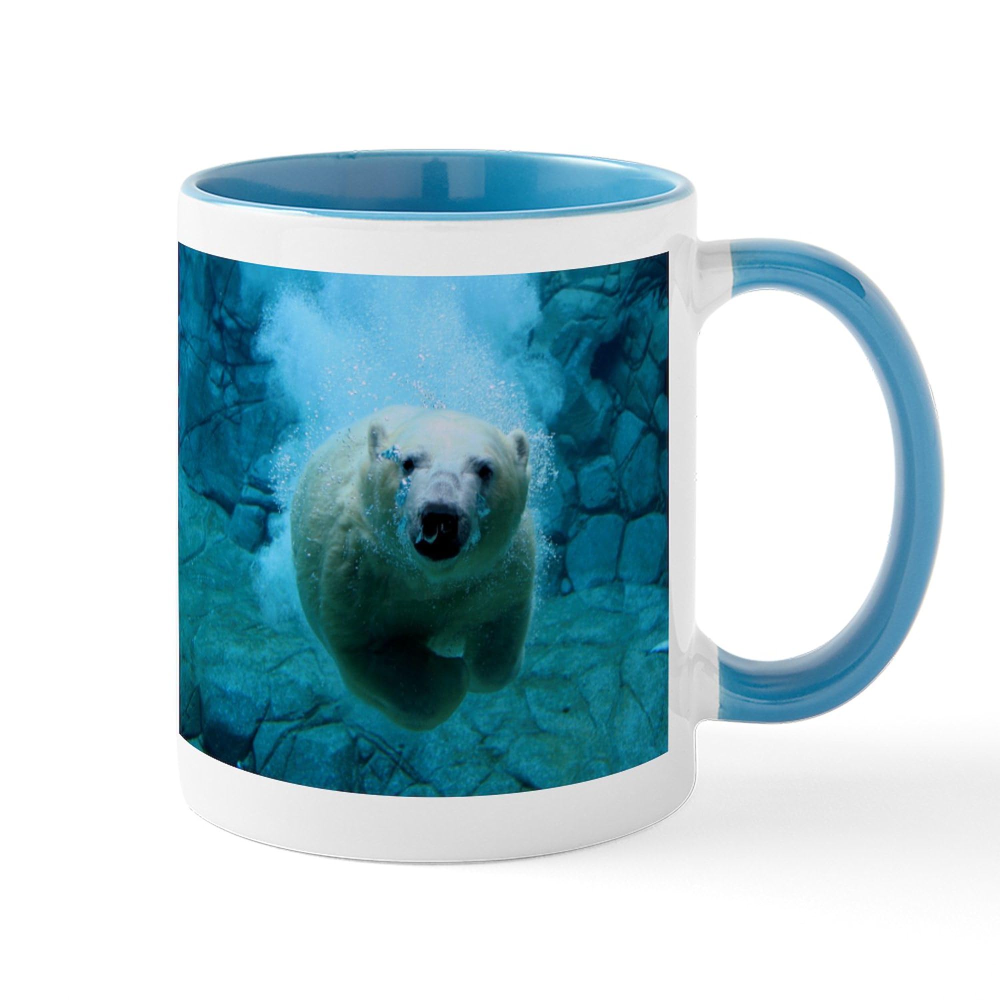 CafePress Polar Bear Mugs 11 oz (325 ml) Ceramic Coffee Mug