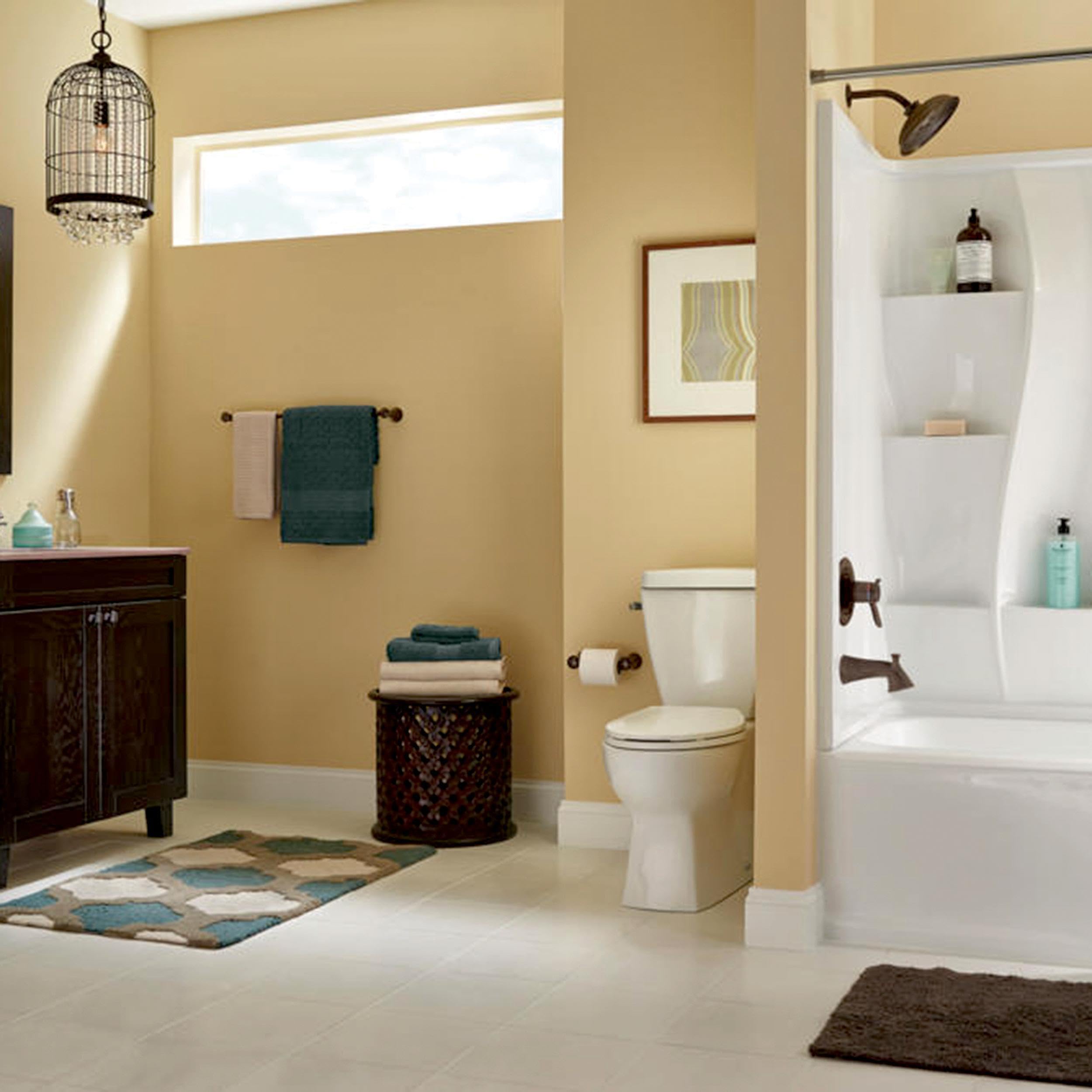 Delta Lahara (1-Pack) Toilet Paper Holder Venetian Bronze Tissue Roll Holder For Bathroom Organization And Storage Pivoting Toil