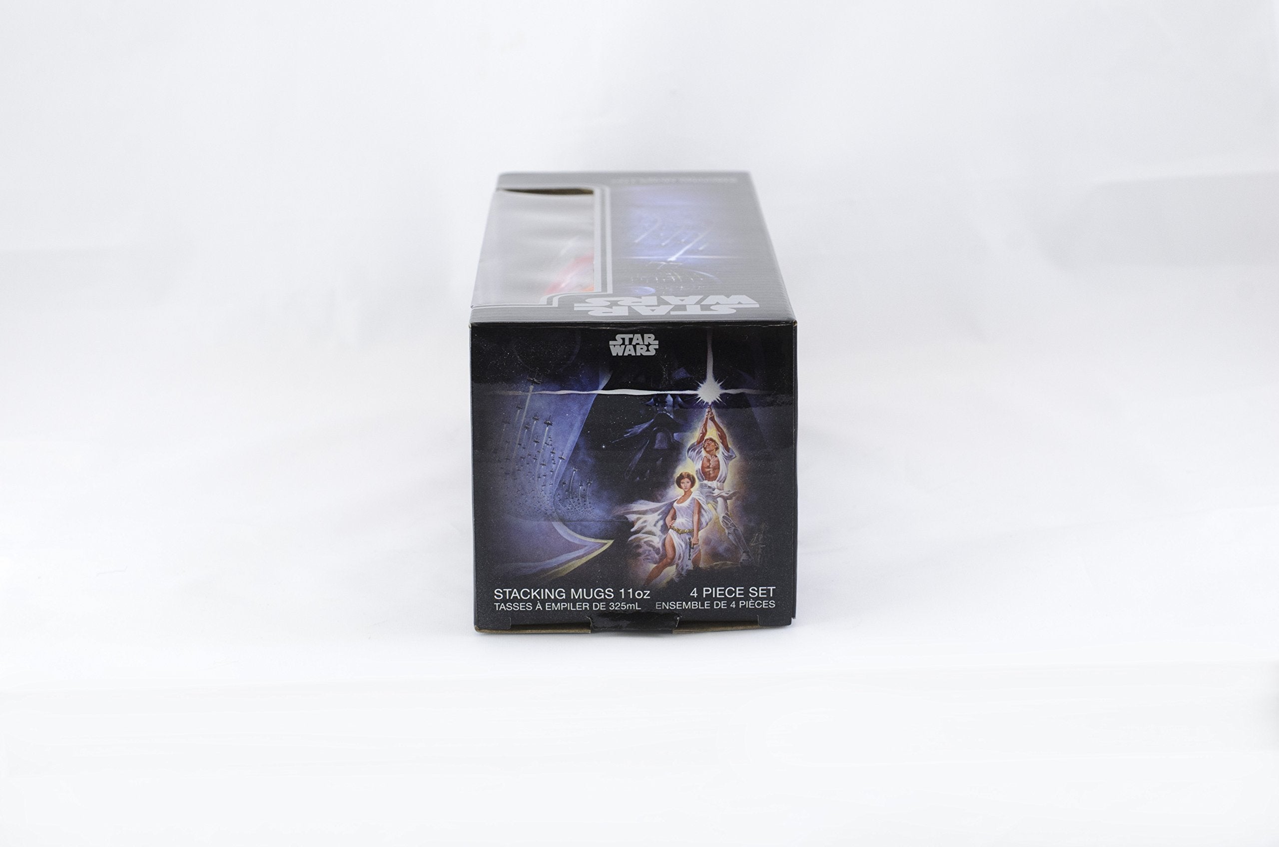 Star Wars Stacking Mugs 40Th Anniversary Set Of 4 Mugs