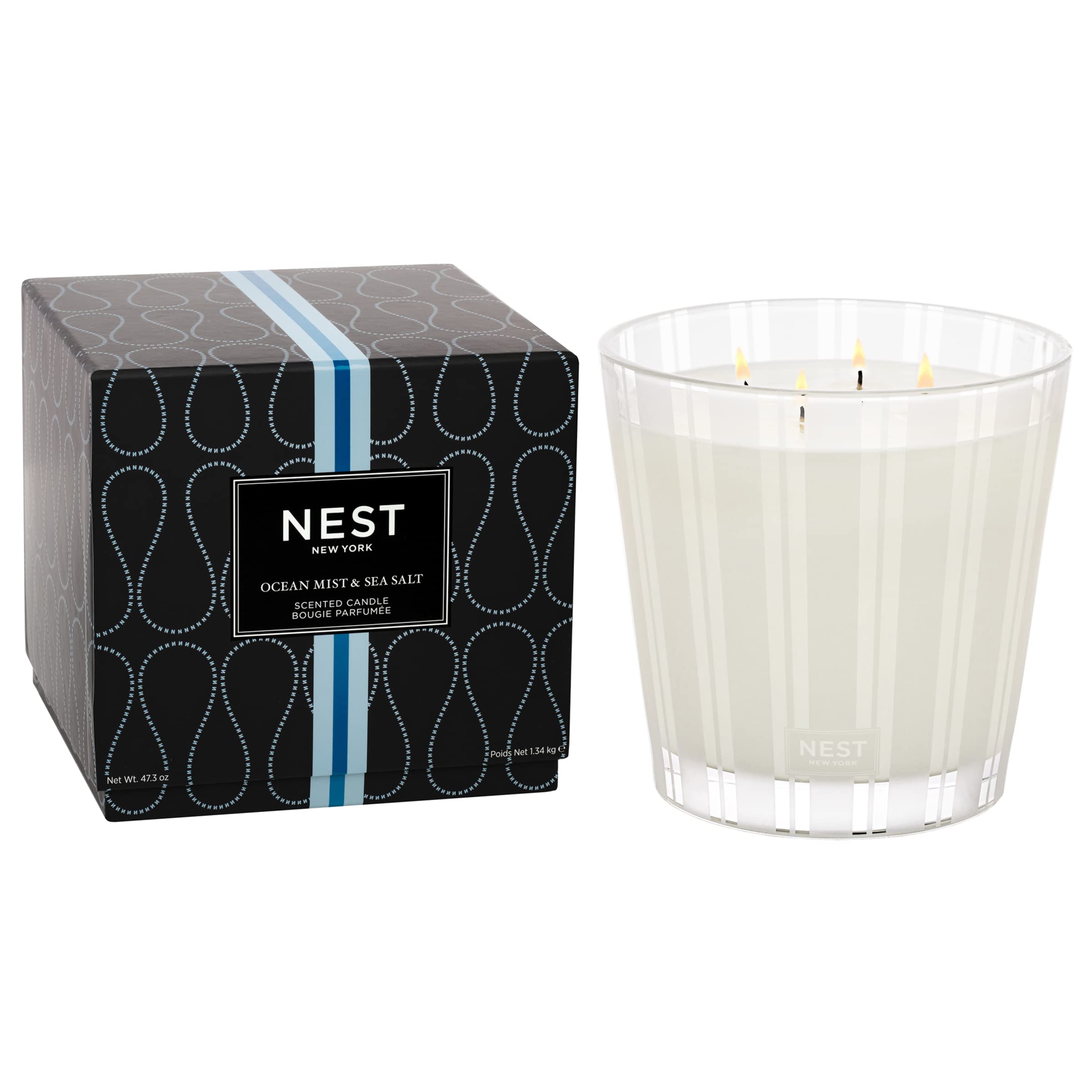 NEST New York Ocean Mist & Sea Salt Scented Luxury Candle