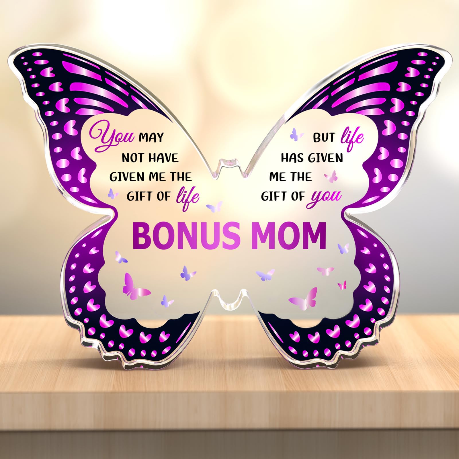 GLEEVERA Bonus Mom Gift Ideas from Daughter Son, Gifts for Bonus Mom, Step Mom Gifts, Gifts for Step Mom for Valentines Birthday