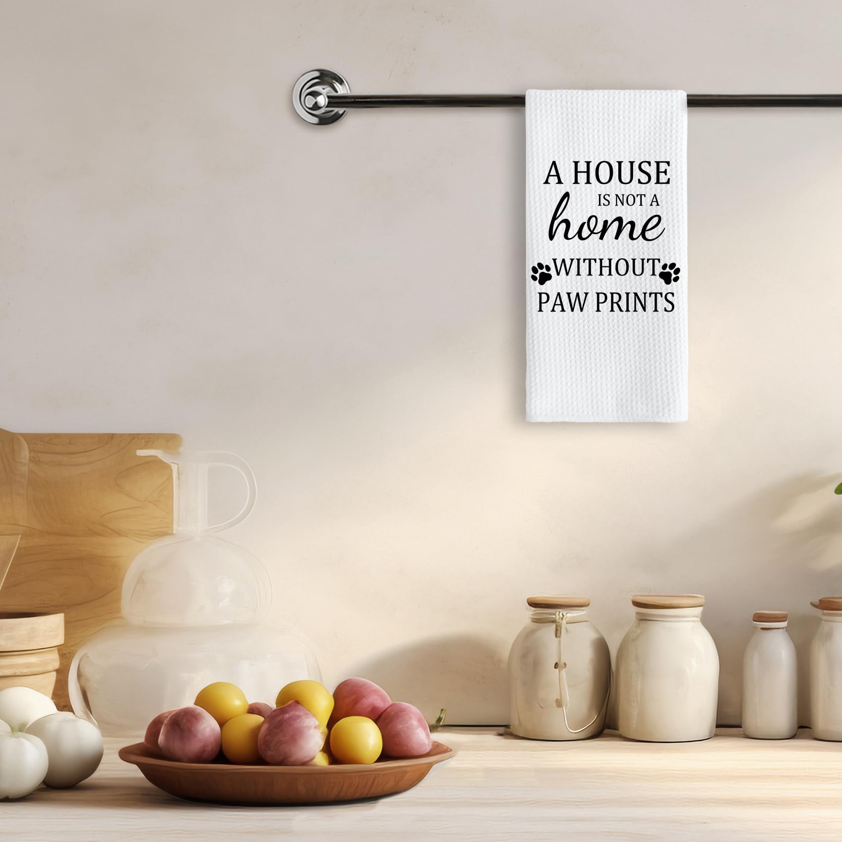 TNUW Dog Themed Gifts Kitchen Towels 16 24 , Dogs Mom Gifts for Women, Dog Decorations for The Home, House Warming Gifts New H