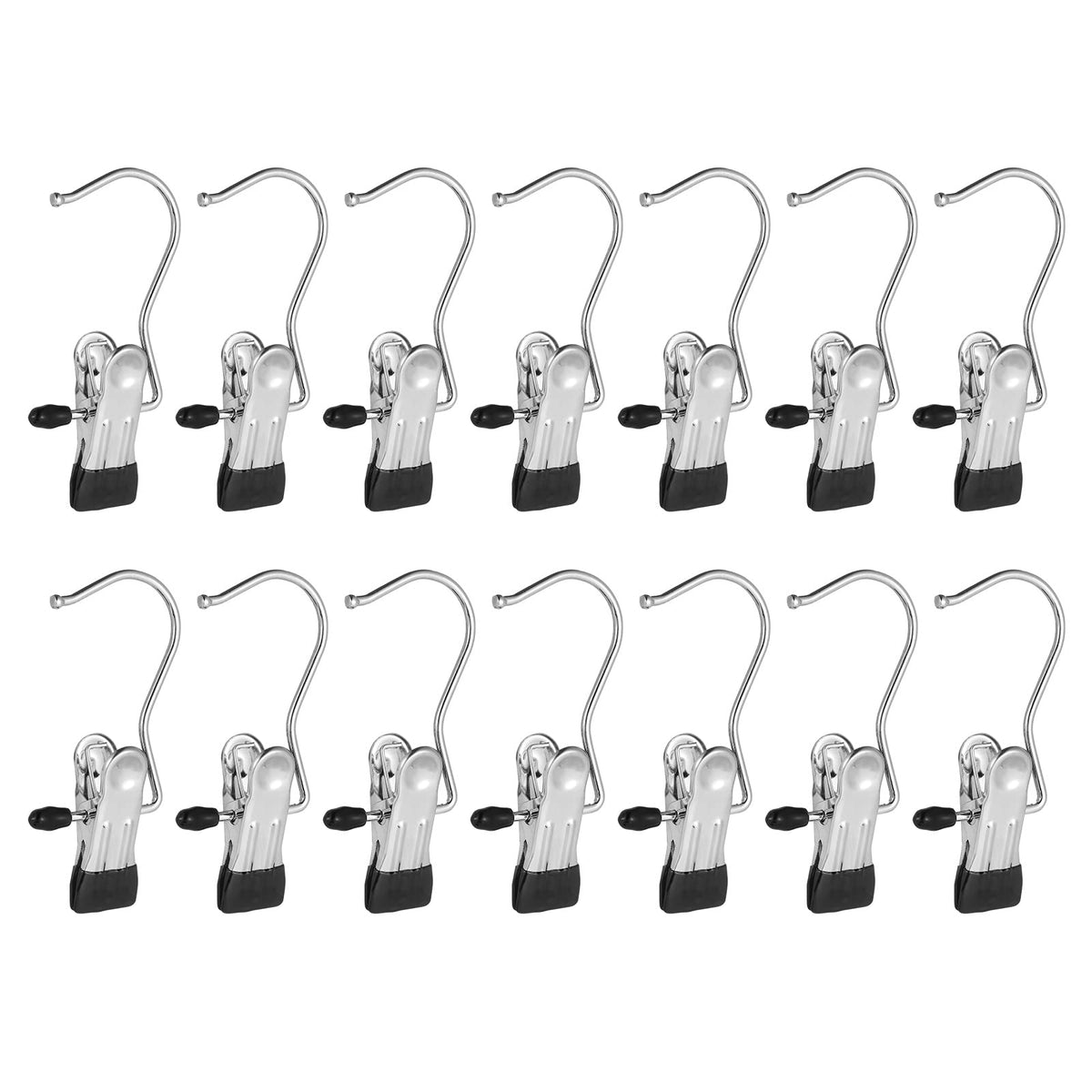 Frezon 30 Pack Boot Hanger Legging Organizer For Closet, Boot Holder, Hanging Clips, Portable Multifunctional Hangers Single Cli