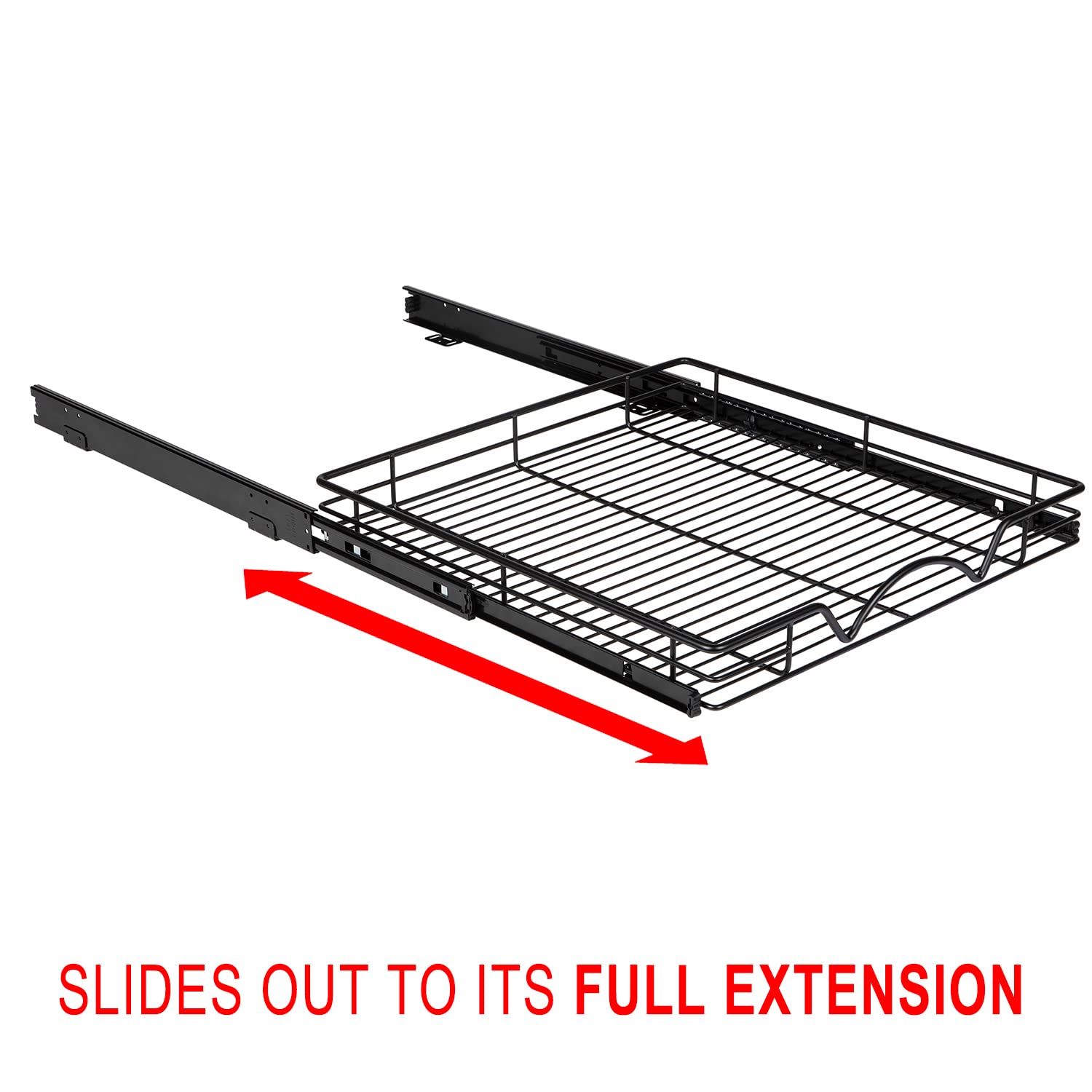 Holdn Storage Pull Out Cabinet Organizer, Heavy Duty Caddy W/Lifetime Limited Warranty -22   W X 21   D - Requires At Least 23-1