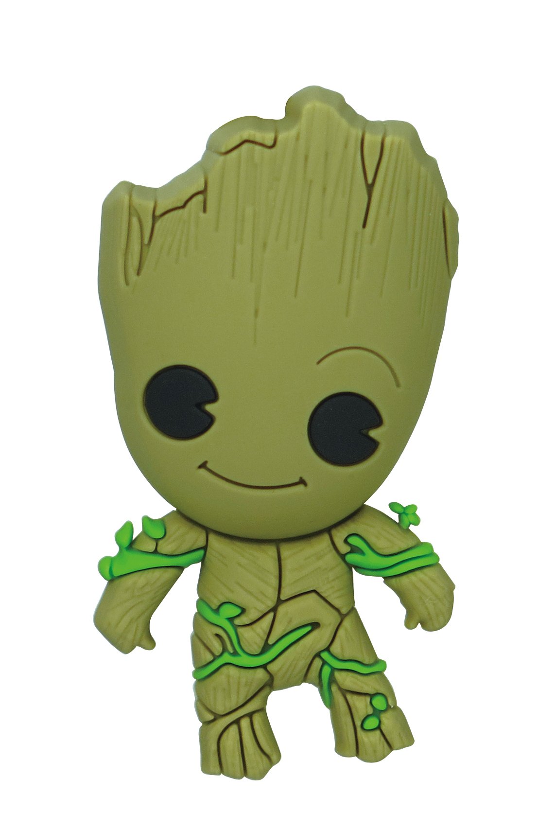 Marvel Guardians of The Galaxy Groot 3D Foam Magnet,Multi-colored,3