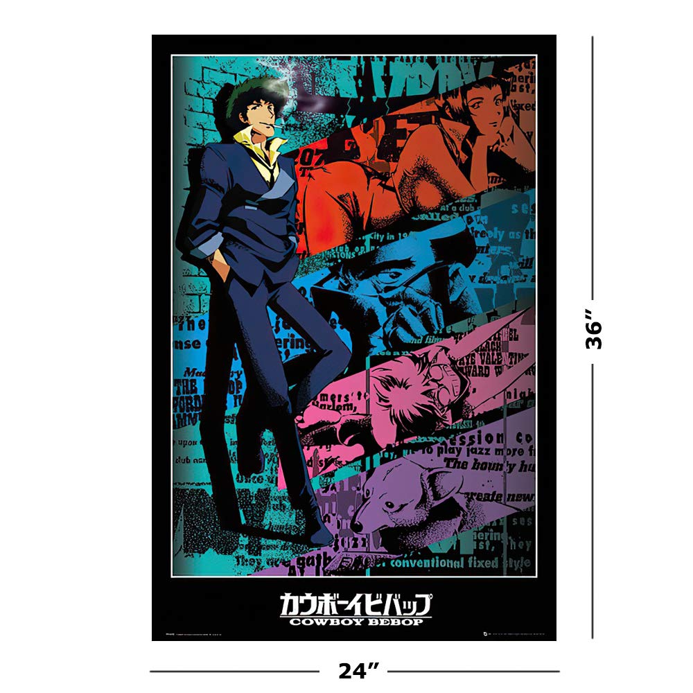 POSTER STOP ONLINE Cowboy Bebop - Anima/Manga TV Show Poster/Print (Spike) (Size 24'' x 36'')