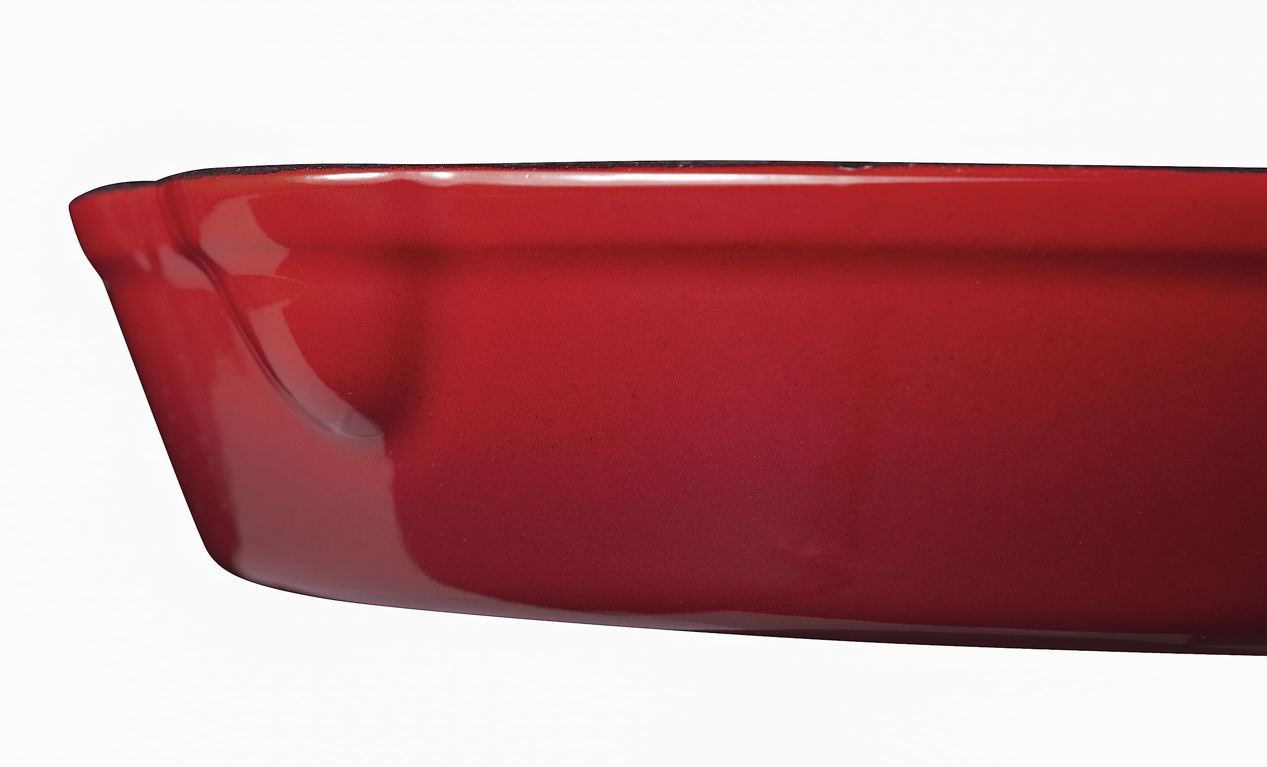 Eternal Living Enameled Cast Iron 8'' Fry Pan Red