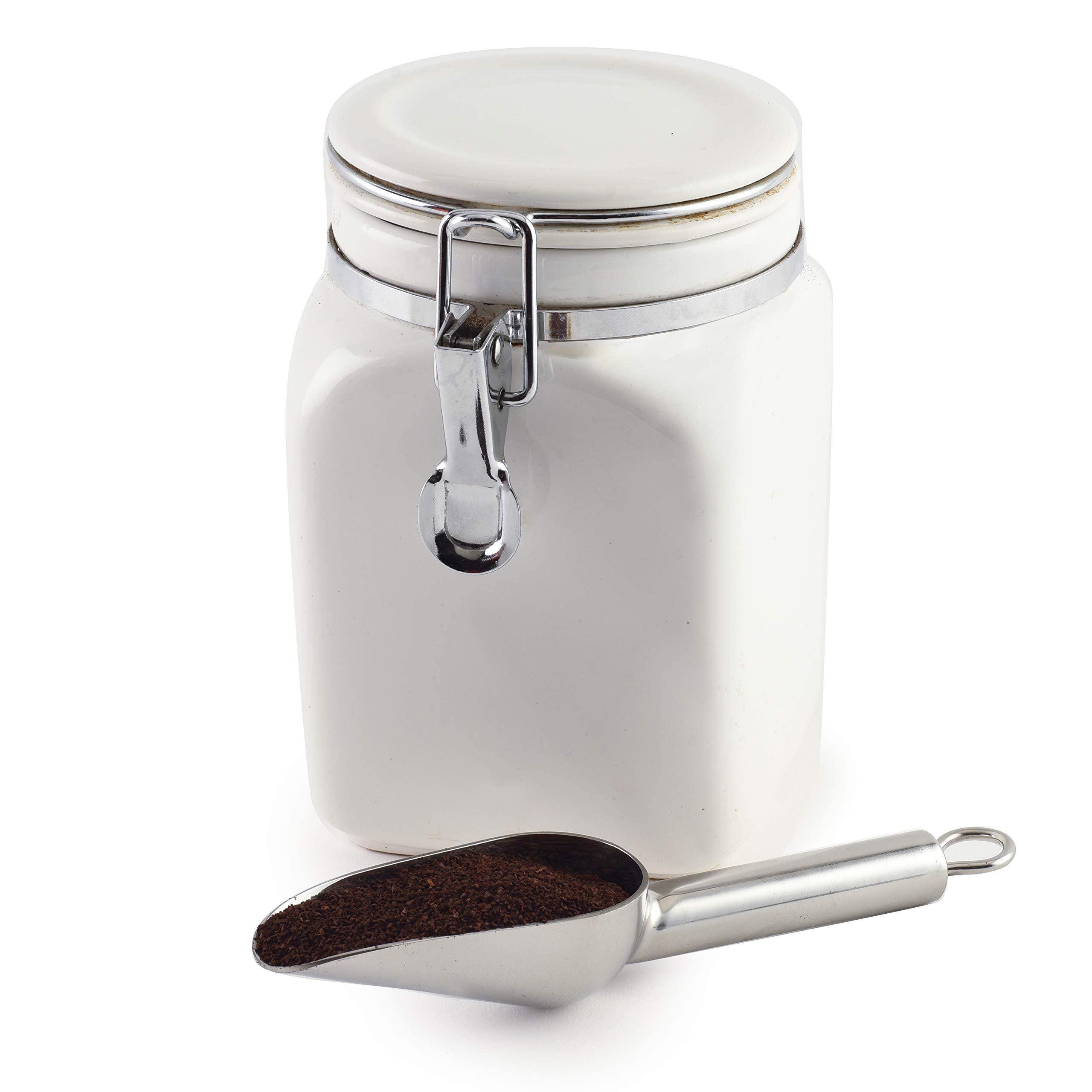 Norpro, 2-Ounce Stainless Steel Heavy Duty Scoop, Shown