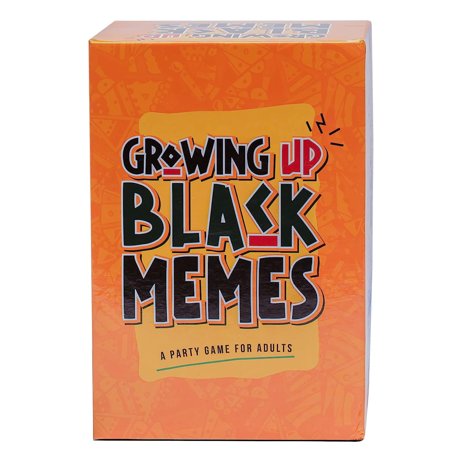 Out Of Bounds Growing Up: Black Memes - A Party Game For Adults, Come Up With The Best Captions, Hilarious Game Night, Ages 17+
