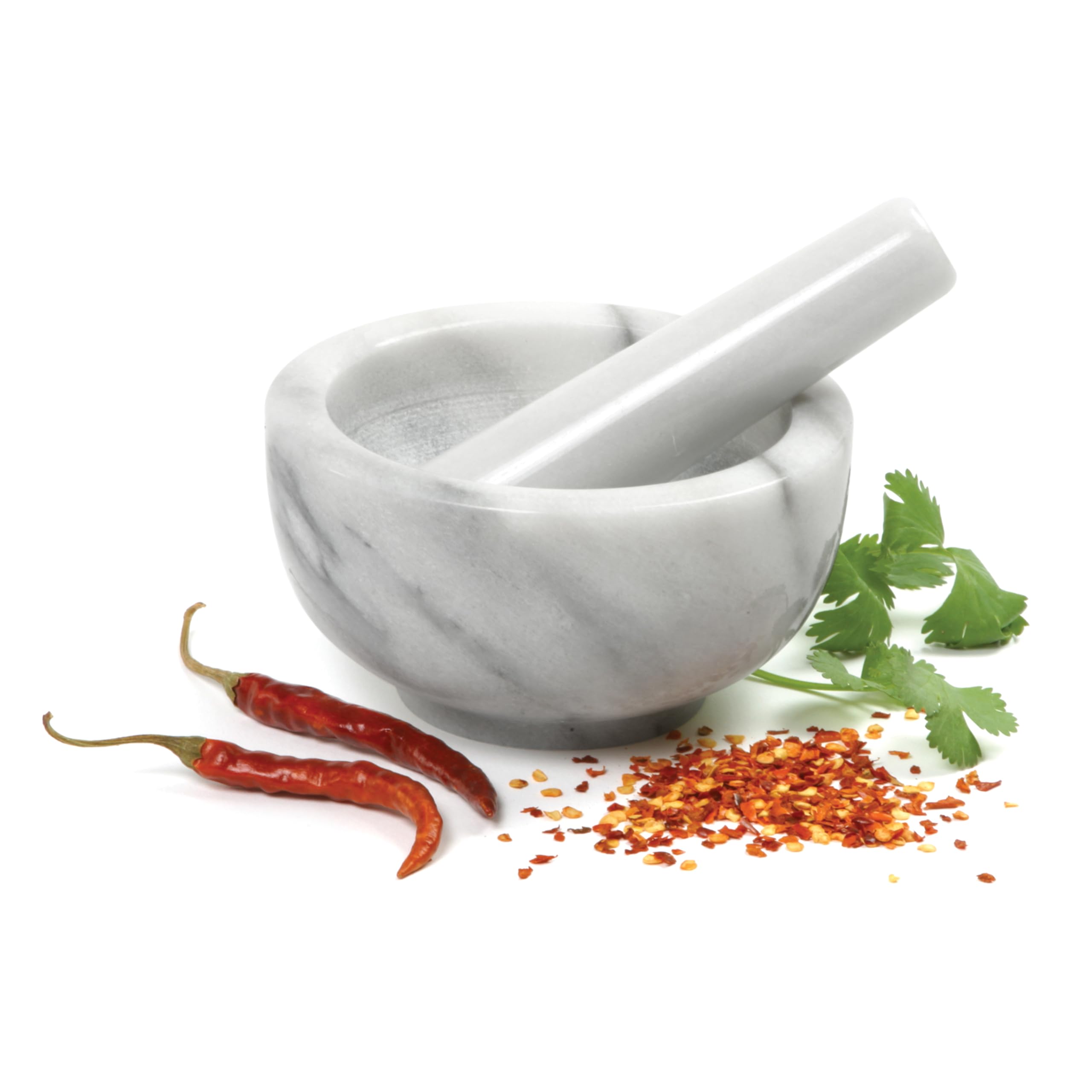 Norpro 694 Marble Mortar/Pestle, 1 Ea