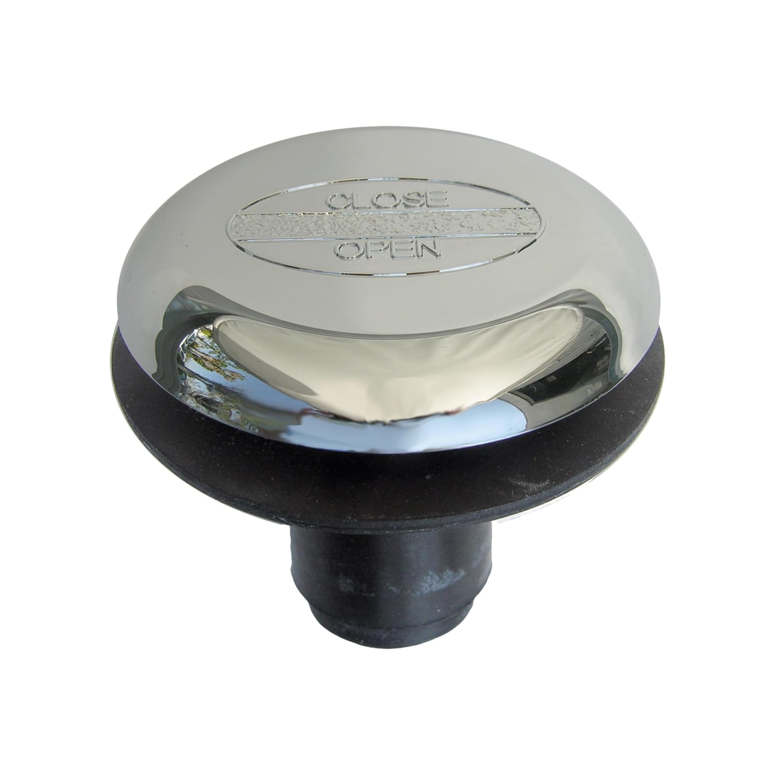 LASCO 03-4823 Rapid Fit Style Strainer, Stopper Bathtub, Chrome Plated