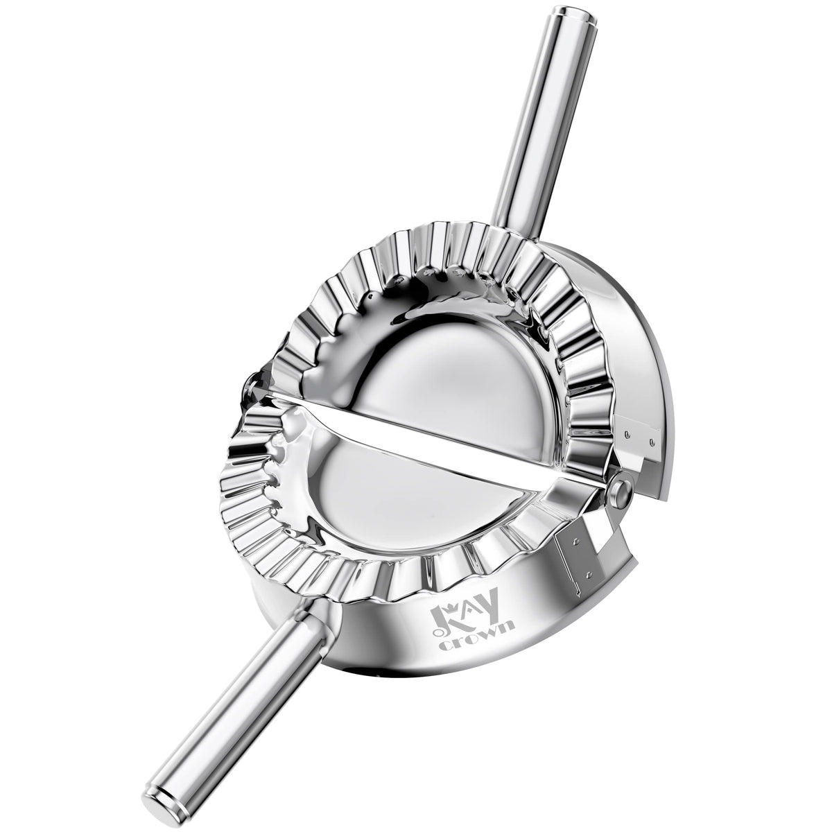Best Utensils Stainless Steel Ravioli Mould Pierogi Dumpling Maker Wrapper Pastry Dough Cutter Kitchen Accessories (M: 4 Inch)