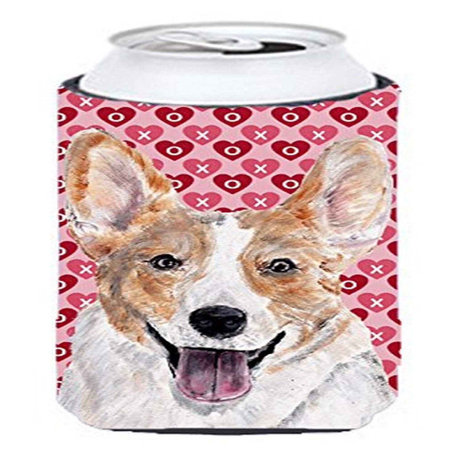 Cardigan Corgi Hearts and Love Tall Boy Beverage Insulator Hugger SC9696TBC
