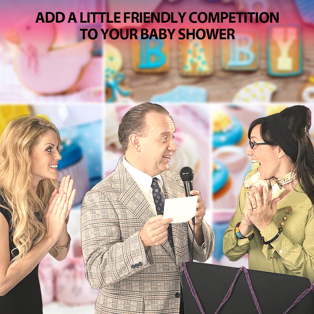 Baby Shower Friendly Feud Quiz, Family Feud Quiz, Baby Shower Game Night, Baby Shower Group Game, Mother To Be Party Game, Eucal