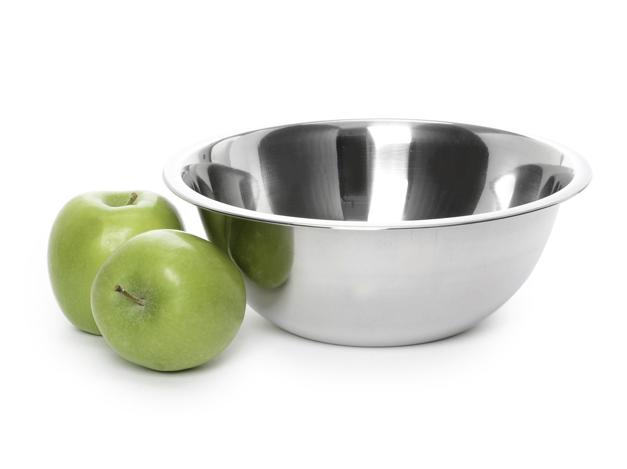 Ybm Home Stainless Steel Mixing Bowl For Cooking Baking, Mixing And Serving, Polished Mirror Nesting Metal Bowls Commercial Grad