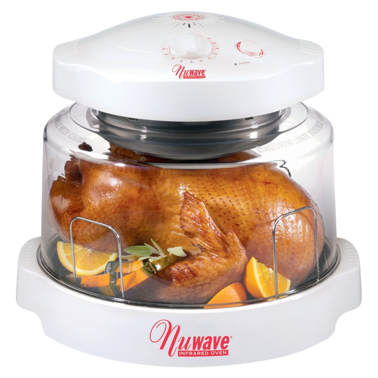 Nuwave 20201 Analog-Controlled Infrared Tabletop Oven, White