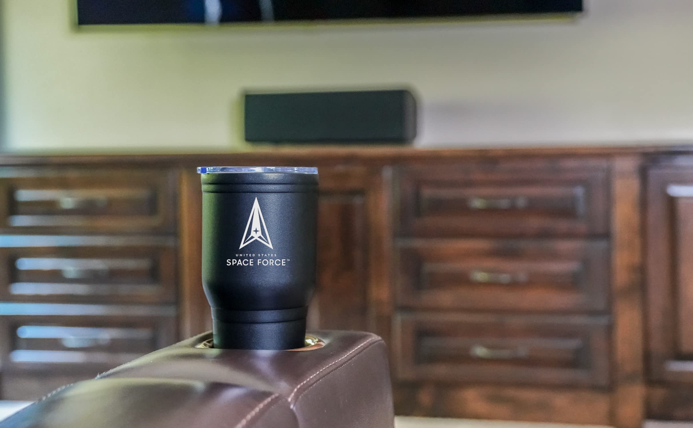 Military Gift Shop Space Force Tumbler - 30 Oz - Double Wall Vacuum Insulated Stainless Steel