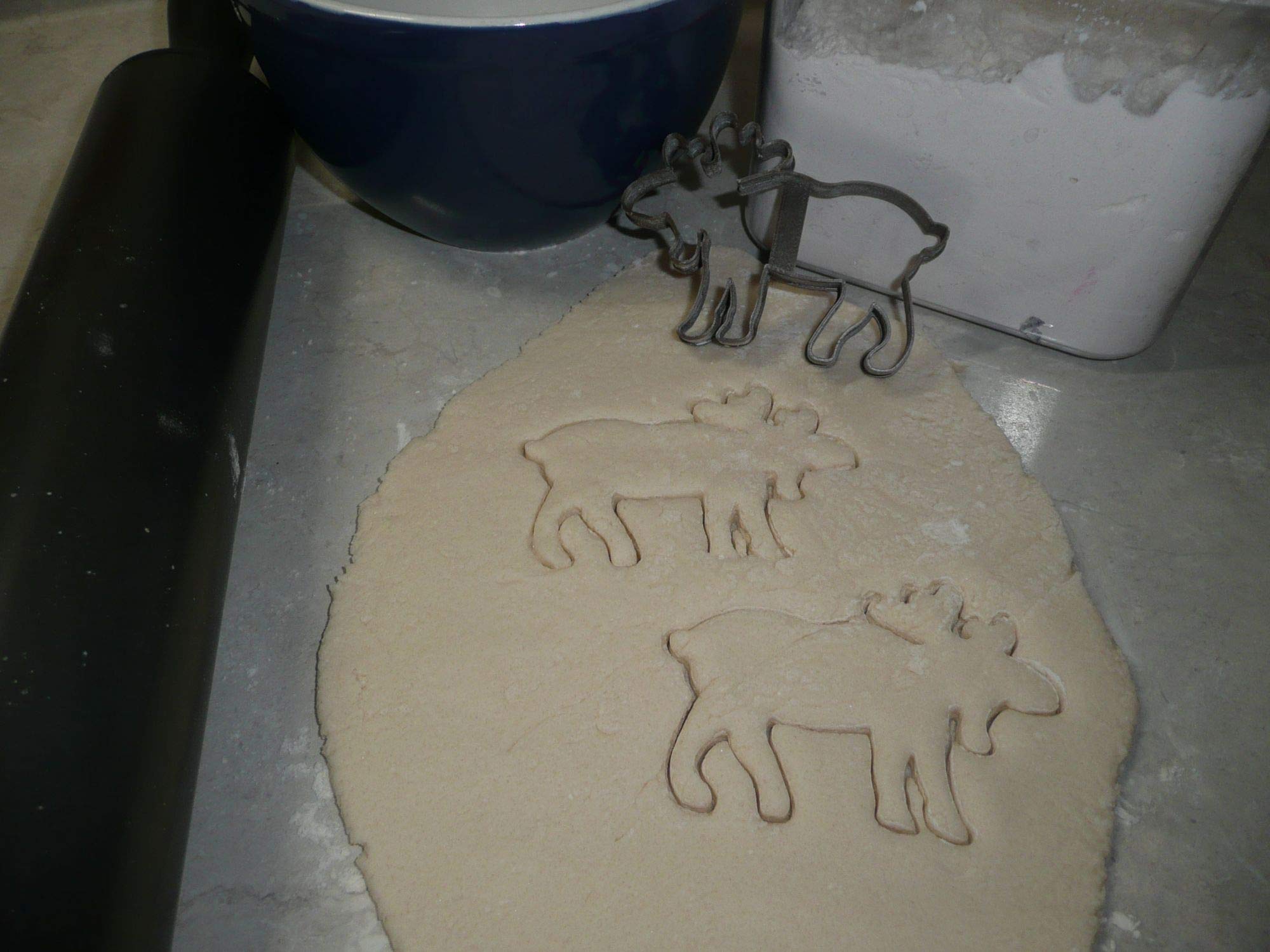 Moose With Antlers Animal Wildlife Woods Cookie Cutter Made In Usa Pr94