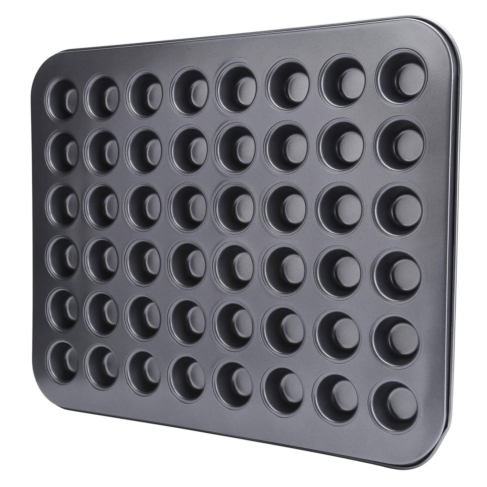 Fdit Bakeware Cupcake And Muffin Pan 48Cup Nonstick Mini Round Cupcake Pan Tray Baking Bakeware Cooking Accessory Make Complete