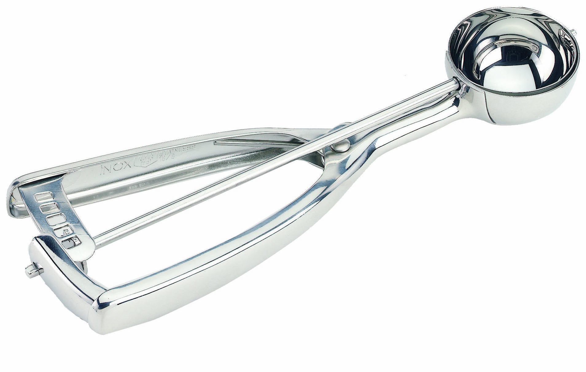 Crestware 60 Size Stainless Steel Squeeze Disher, Silver