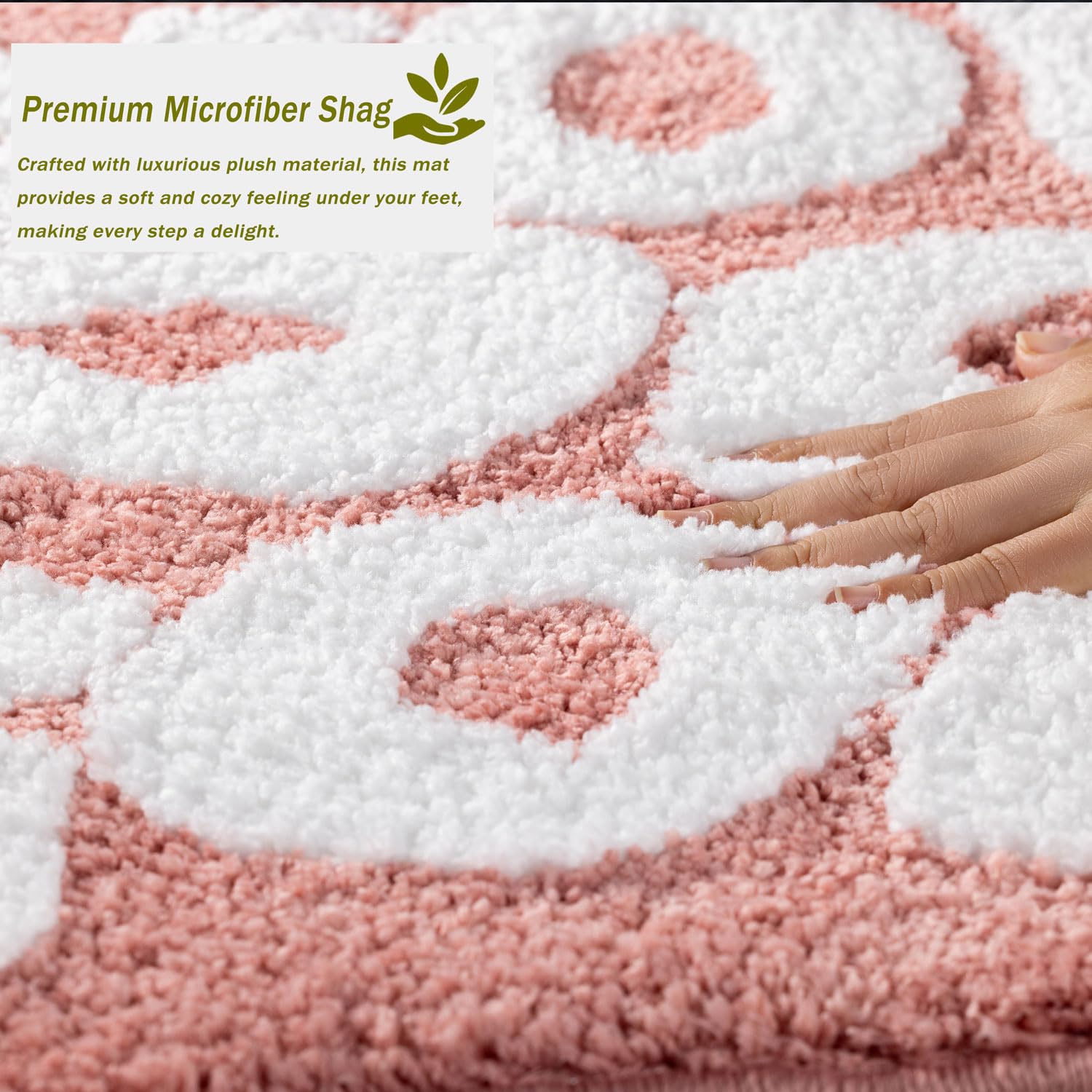 Urtlmaji You Look Good Bath Mat Pink Bathroom Rugs Funny Cute Bath Rugs Non Slip Microfiber Plush Preppy Small Cool Shower Rug W