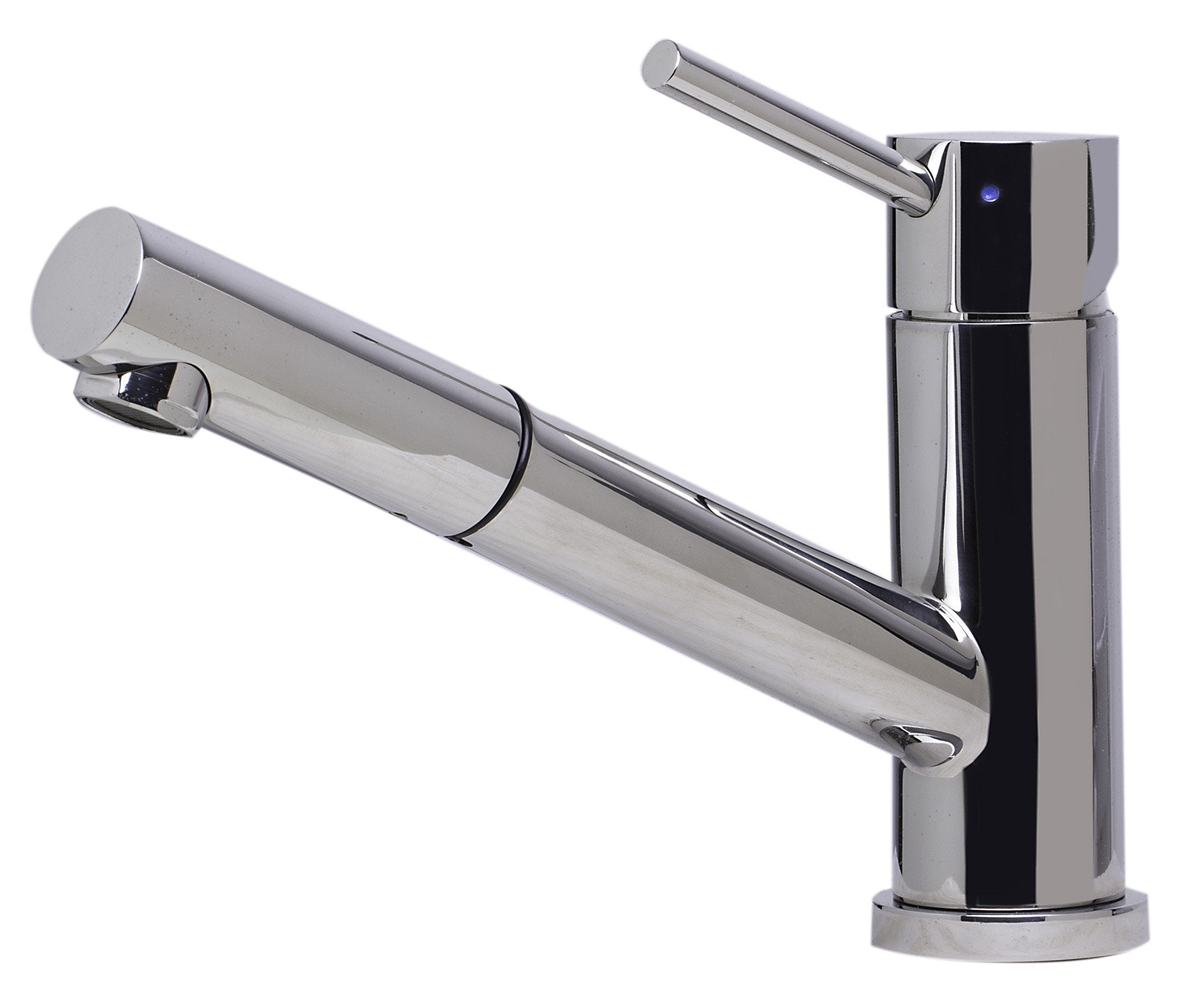 Alfi Brand Ab2025-Pss Kitchen Faucet, Pull Out Single Hole Kitchen Faucet - Solid Polished Stainless Steel