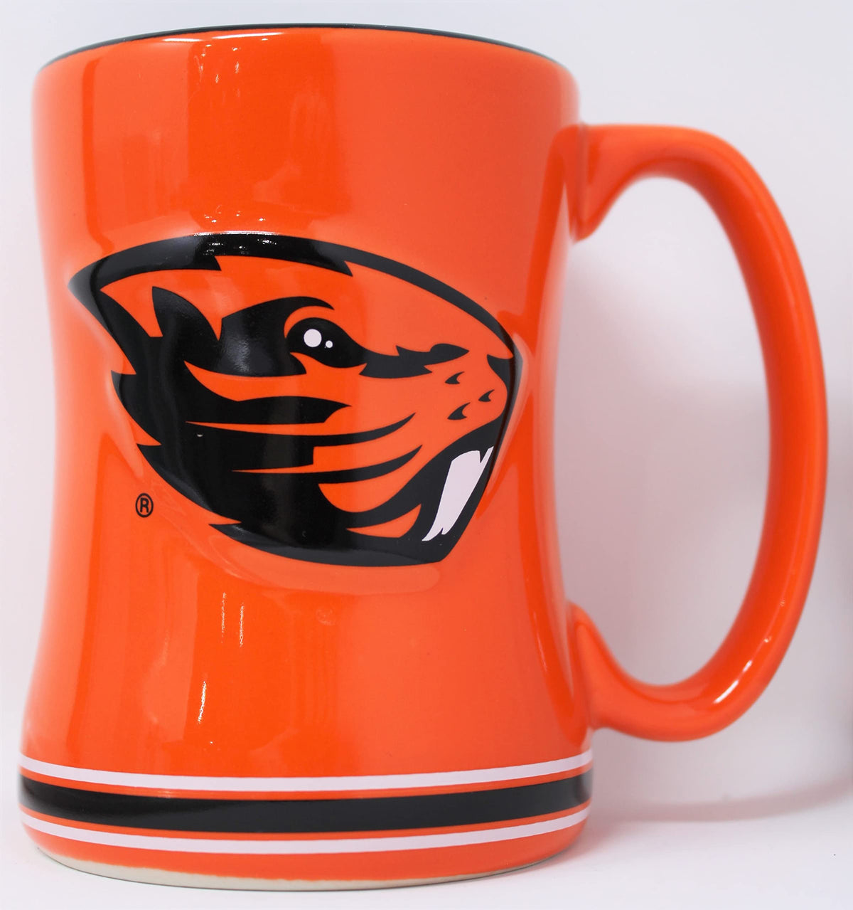 Oregon State Beavers Coffee Mug - 14Oz Sculpted Relief