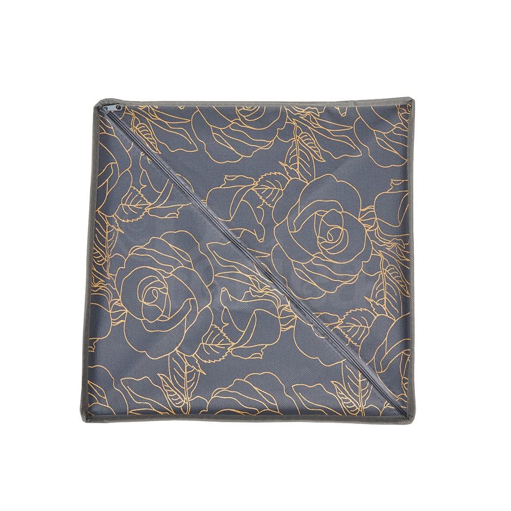 Periea Drawer Organizer Bedroom Underwear 30 Cell 'Fosy' (Premium, Metallic Floral)