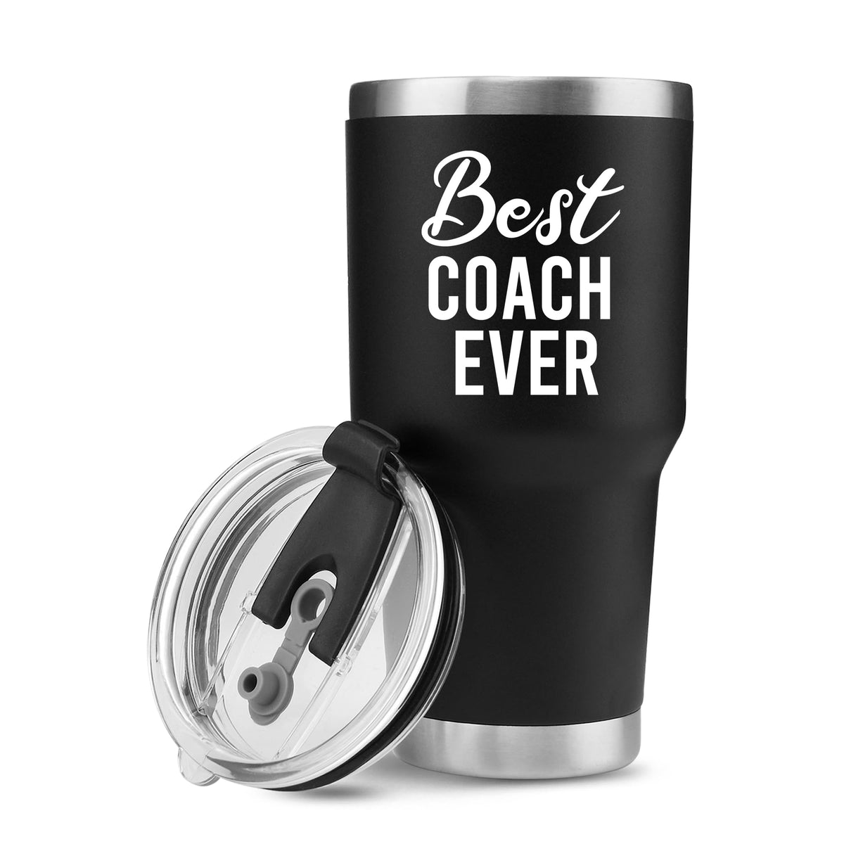 Panvola Best Coach Ever Sports Coach Gifts Soccer Football Baseball Basketball Gym Trainor Mentor From Team Members Students Vac