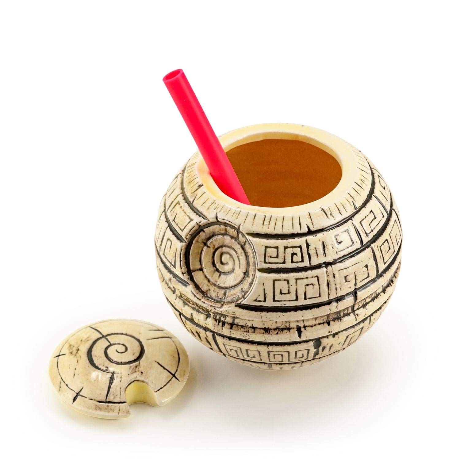 Geeki Tikis Star Wars Death Star Ceramic Mug, 24 Oz