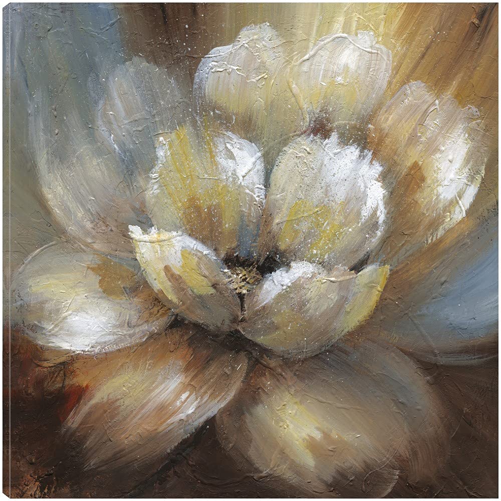 Fine Art Canvas Blooming I Canvas Wall Decor By Artist Nan For Living Room, Bedroom, Bathroom, Kitchen, Office, Bar, Dining & Gu