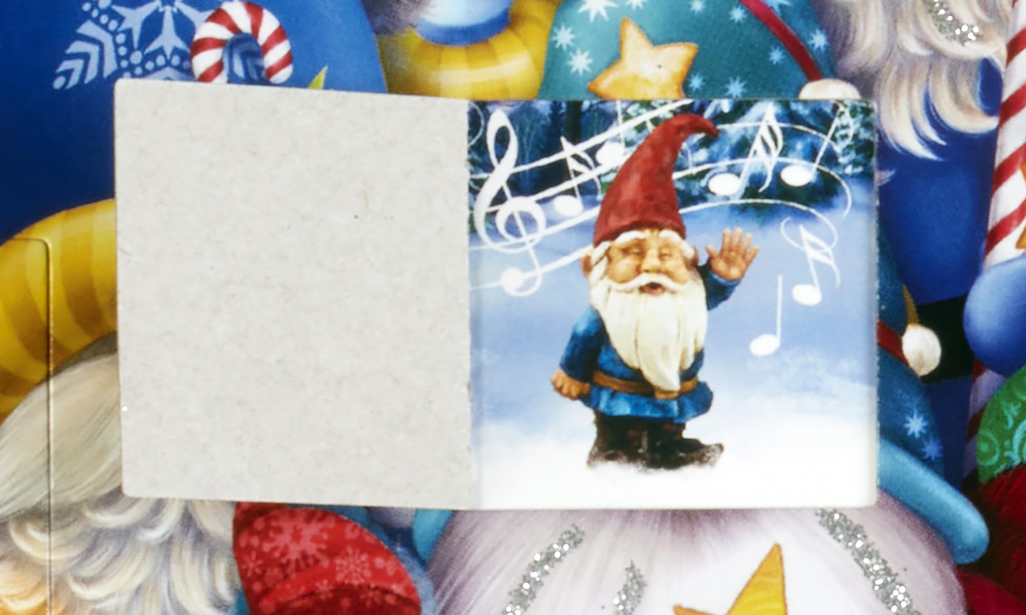 Christmas Gonks Advent Calendar (Christmas Countdown Calendar) with Holiday Pictures by Vermont Christmas Company