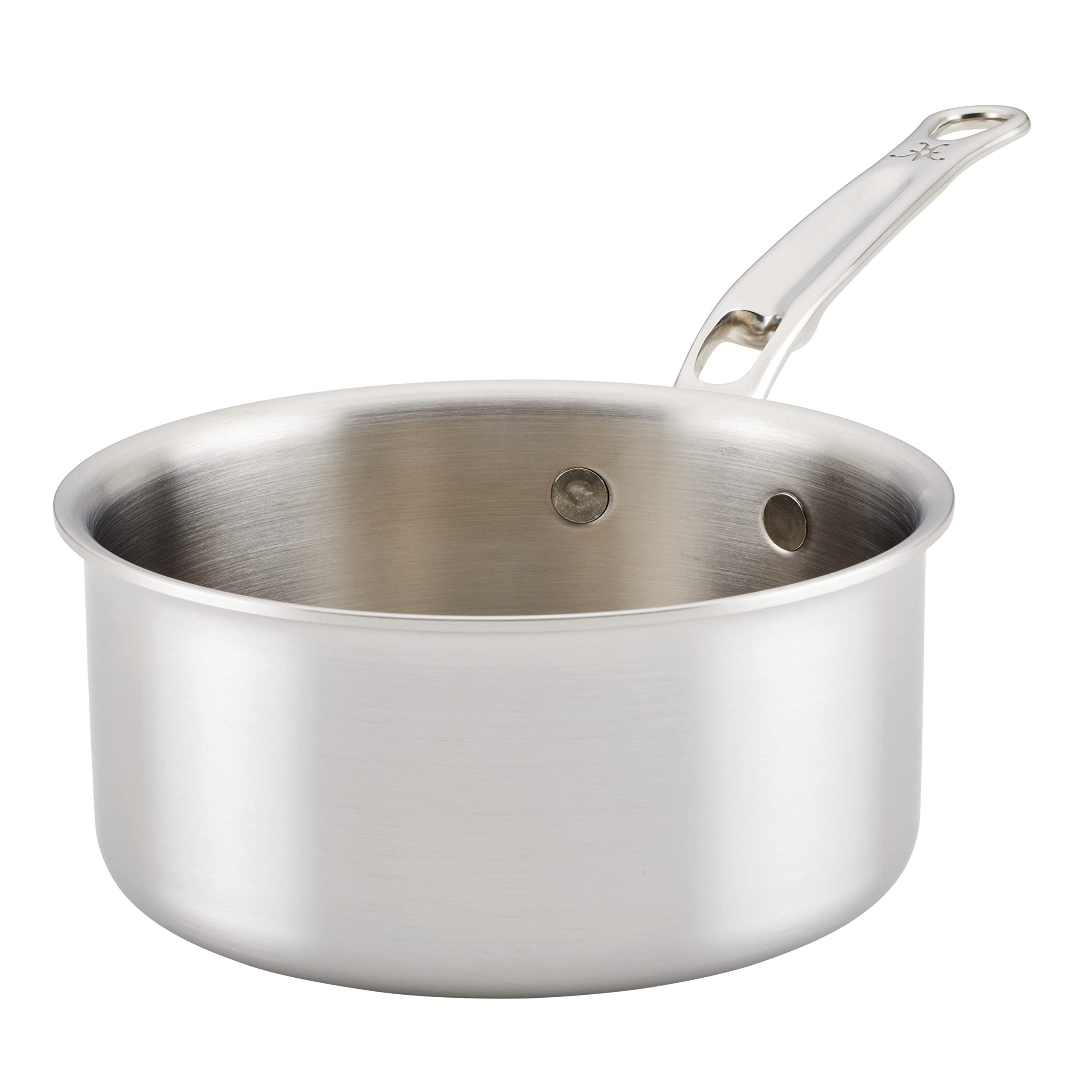 Thomas Keller Insignia By Hestan - Stainless Steel Sauce Pot, Induction Cooktop Compatible, 1.5 Quart