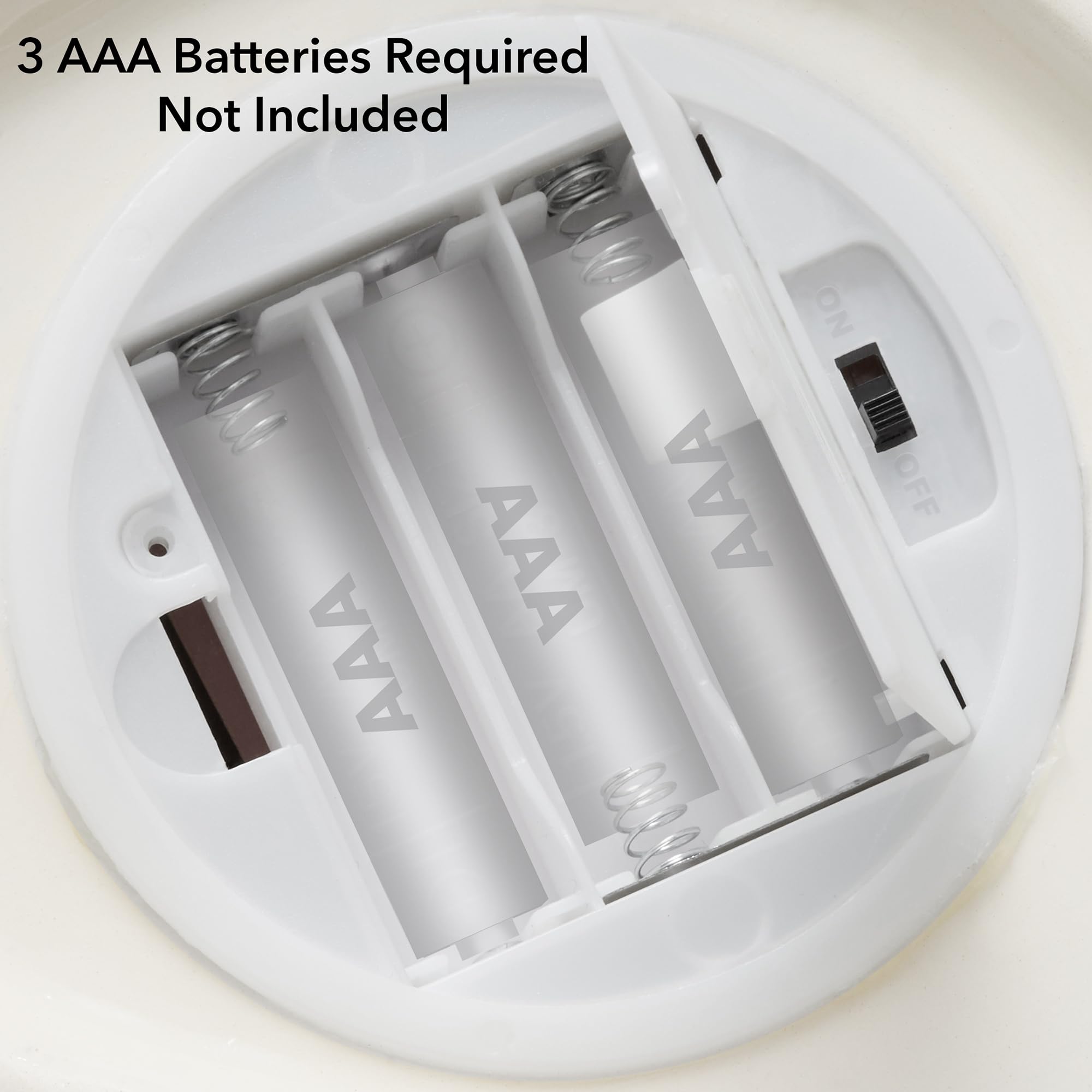 Casafield Set of 3 Hand Painted Ceramic Christmas Tree - Green Pre-Lit 8, 10, 12-Inch Trees with White Lights