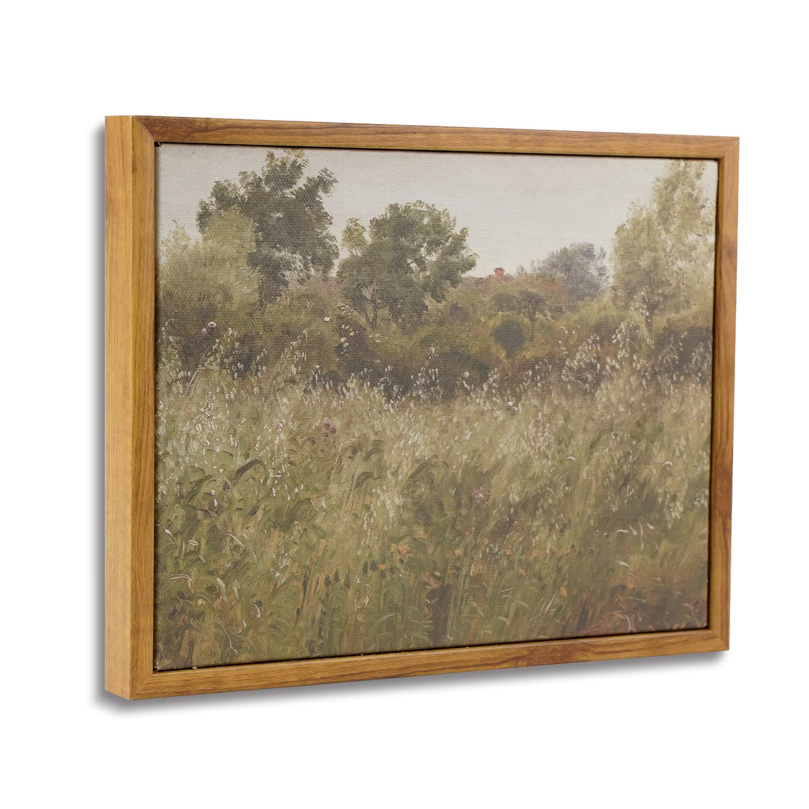 Insimsea Framed Wall Art Decor Living Room, 8X10In Samll Canvas Wall Art, Desk Decor, Vintage Farmhouse Wall Decor For Bedroom L